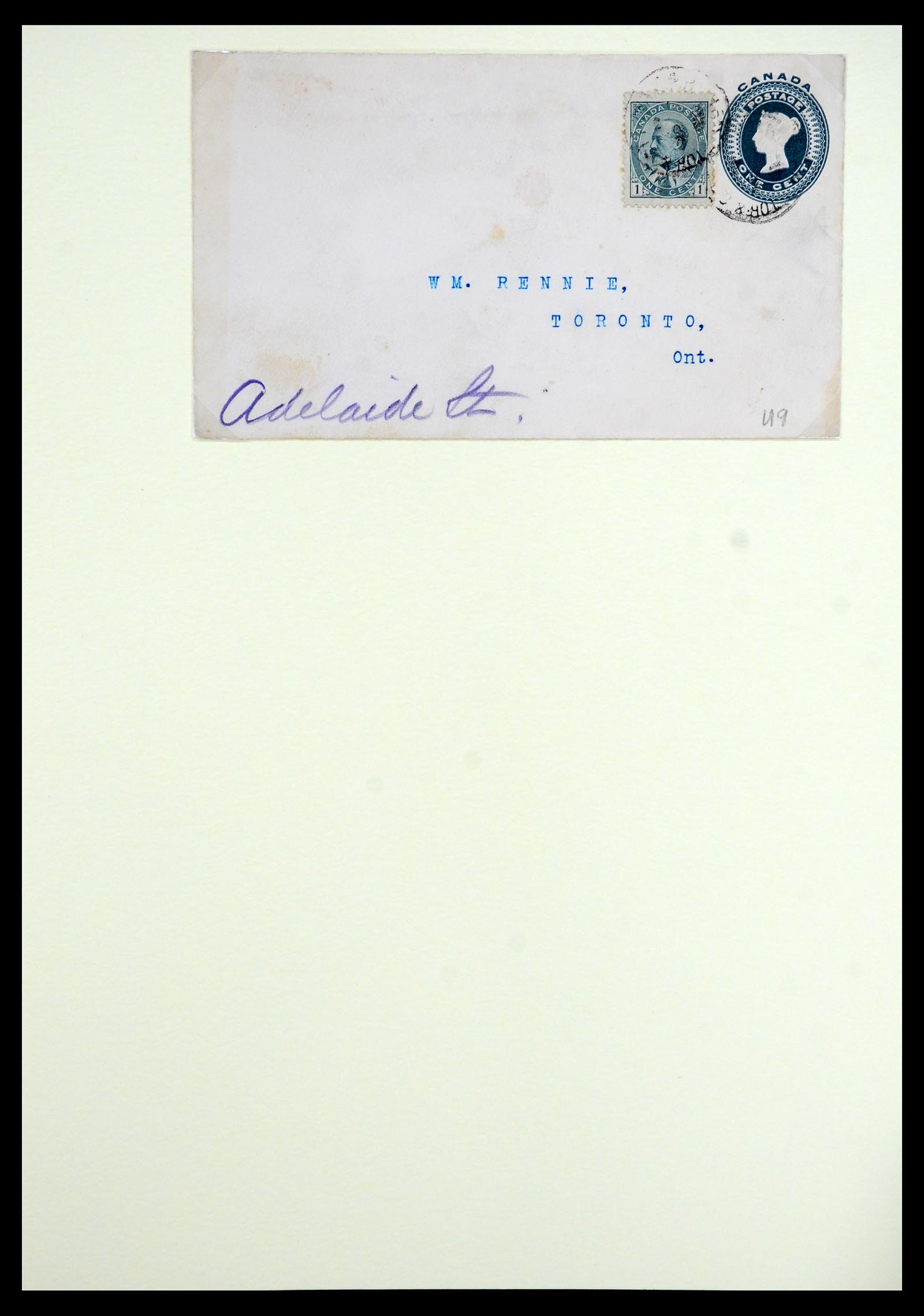 35375 088 - Postzegelverzameling 35375 Canada koninginnekopjes 1868-1893.