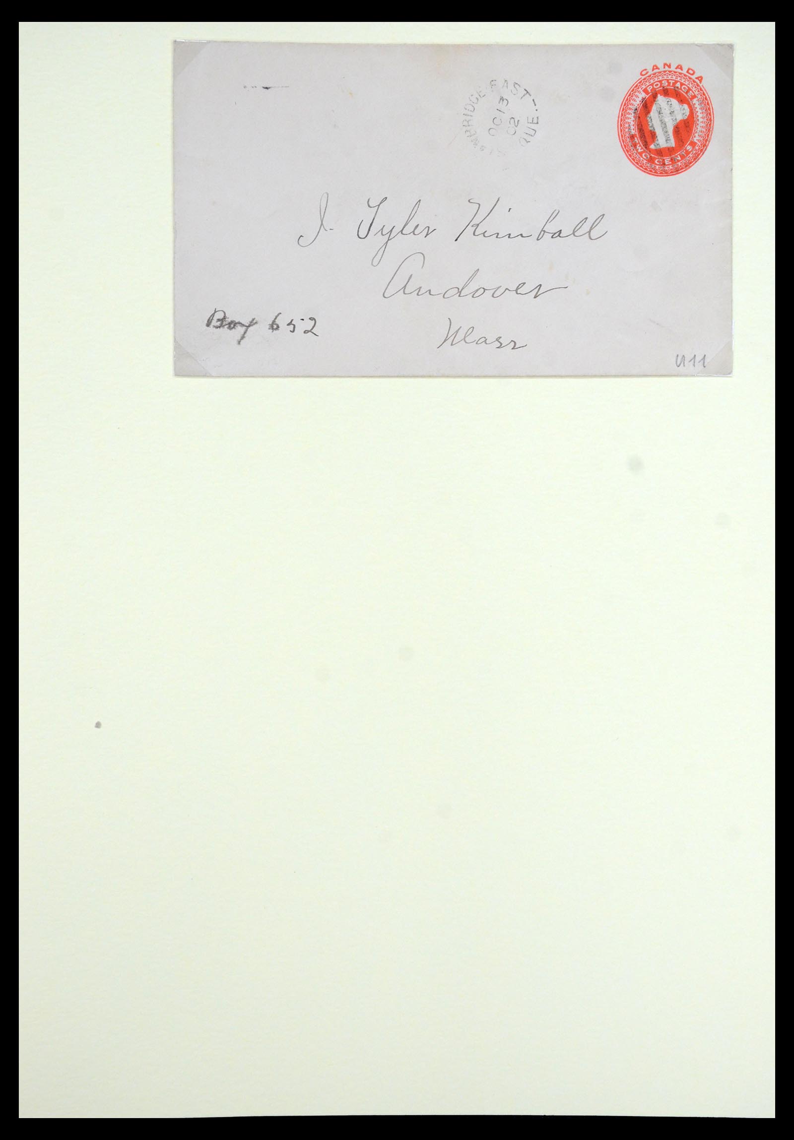 35375 089 - Postzegelverzameling 35375 Canada koninginnekopjes 1868-1893.