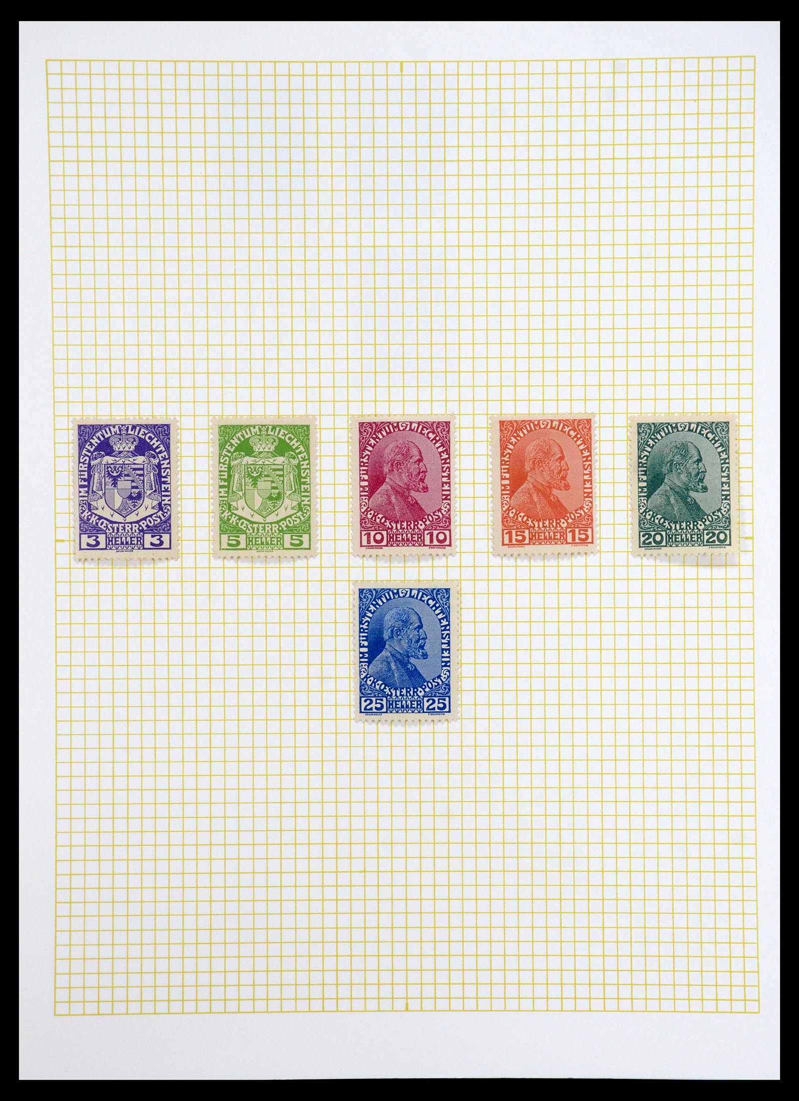 35376 001 - Postzegelverzameling 35376 Liechtenstein 1912-1984.