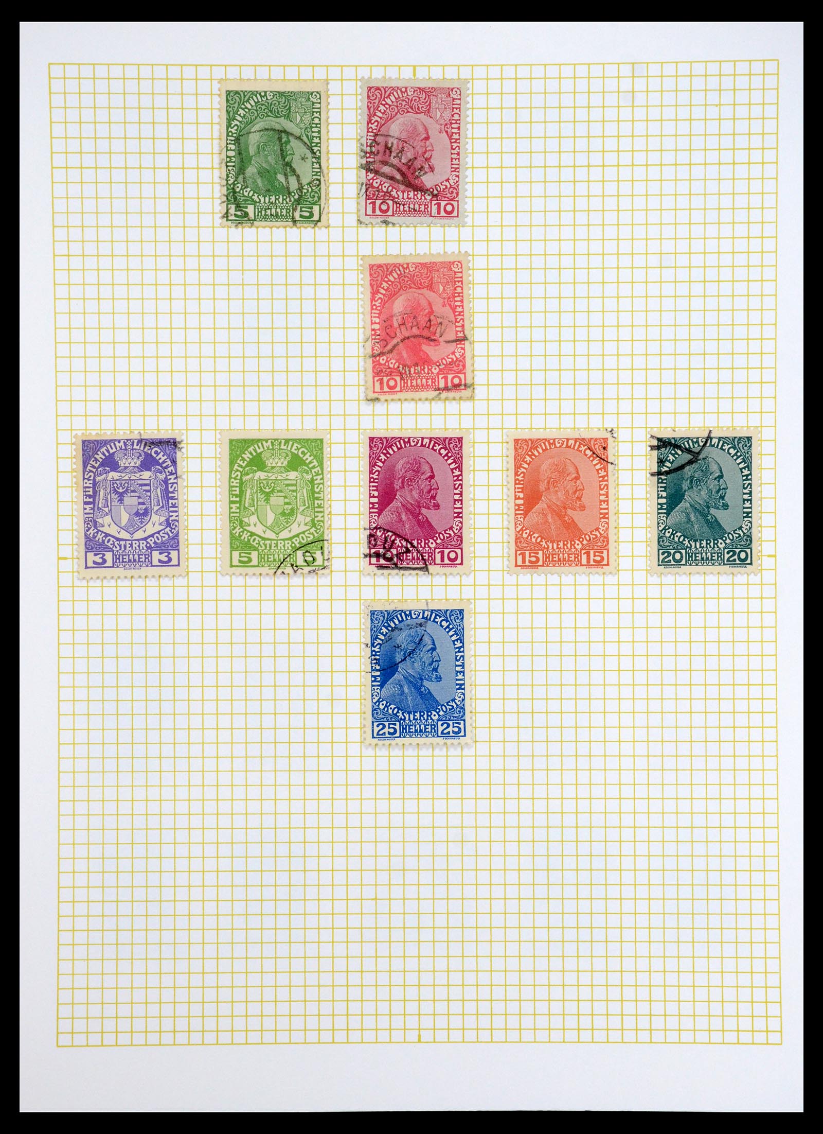 35376 002 - Stamp Collection 35376 Liechtenstein 1912-1984.