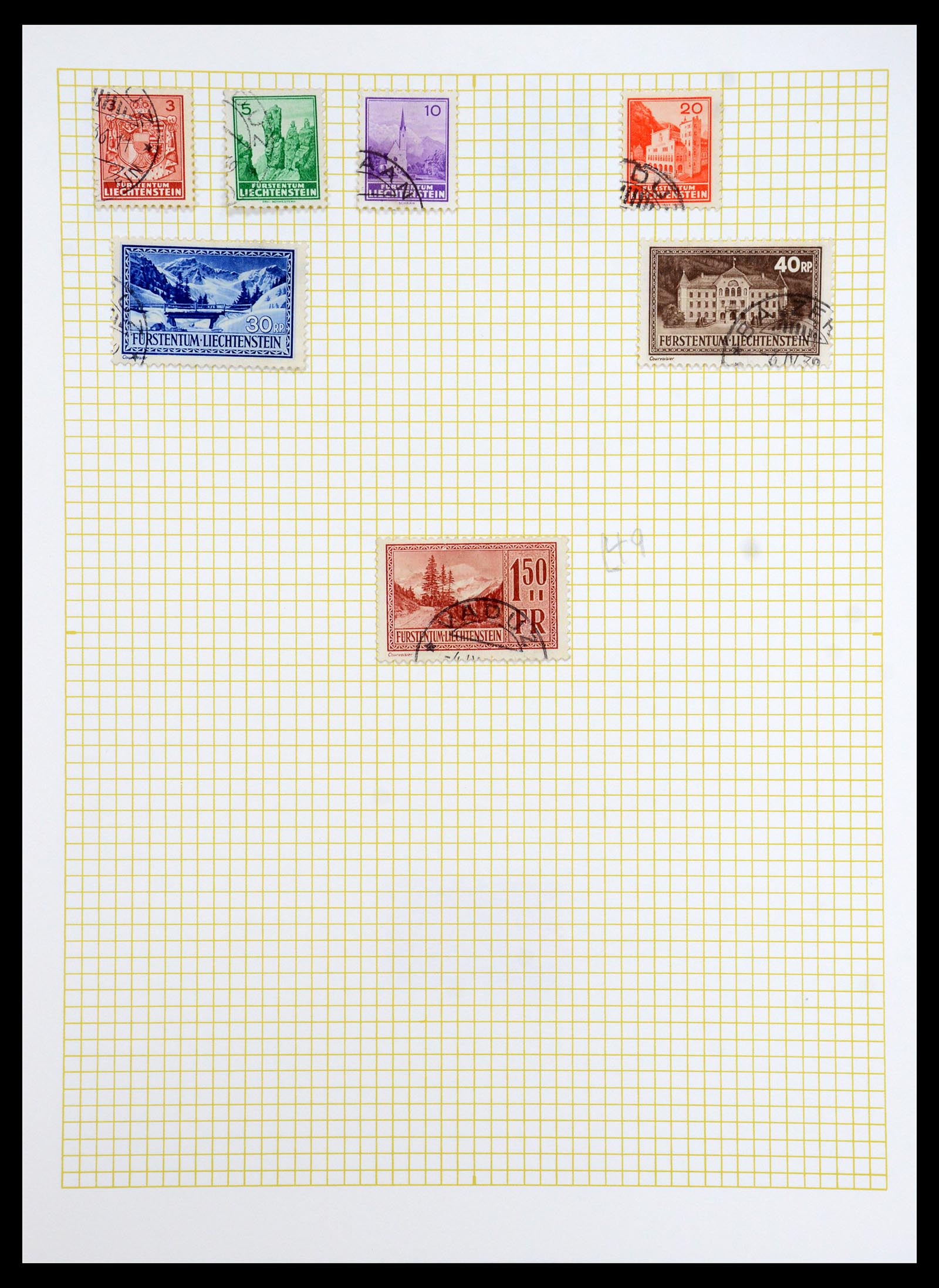 35376 014 - Stamp Collection 35376 Liechtenstein 1912-1984.