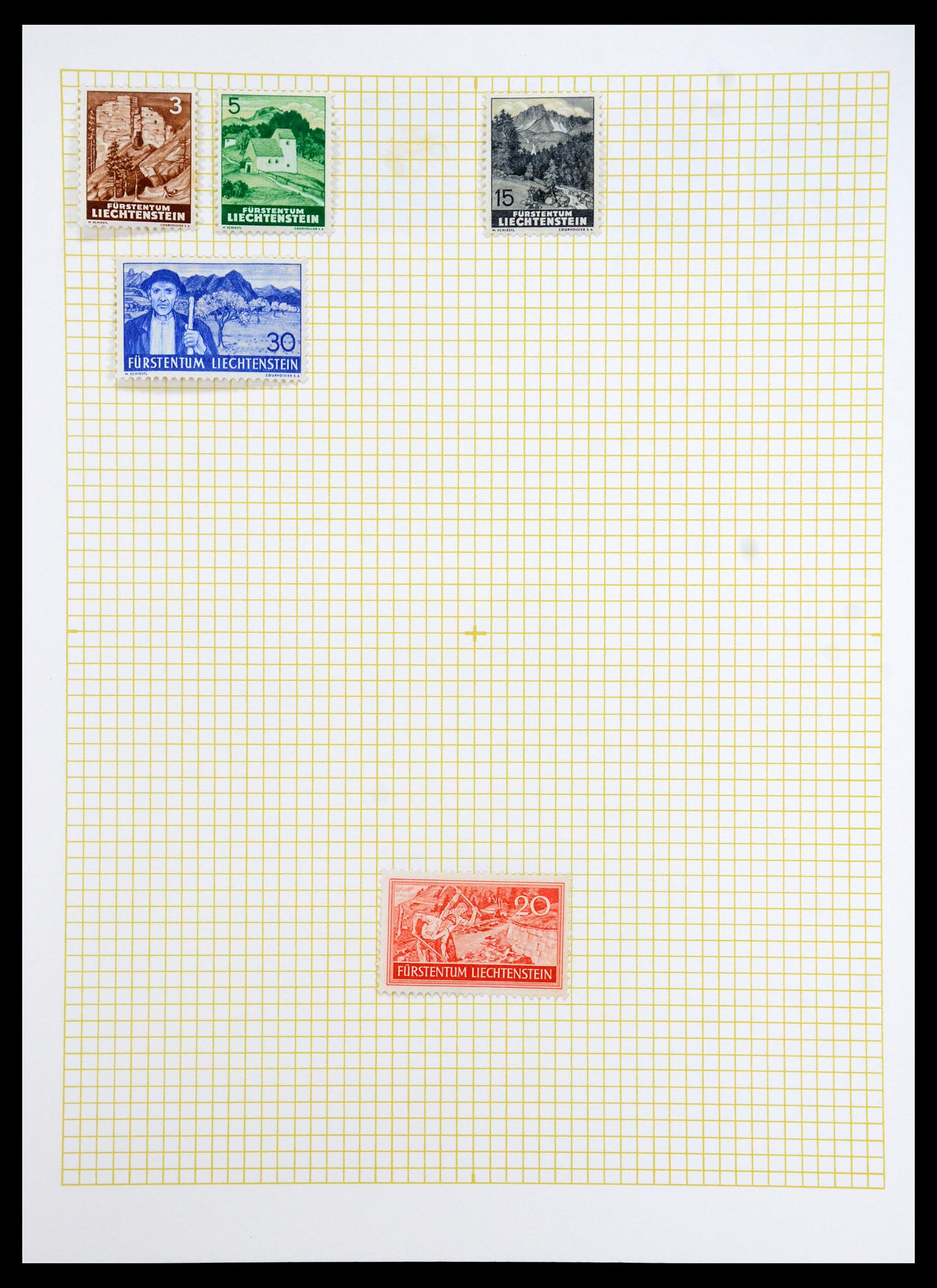 35376 015 - Stamp Collection 35376 Liechtenstein 1912-1984.
