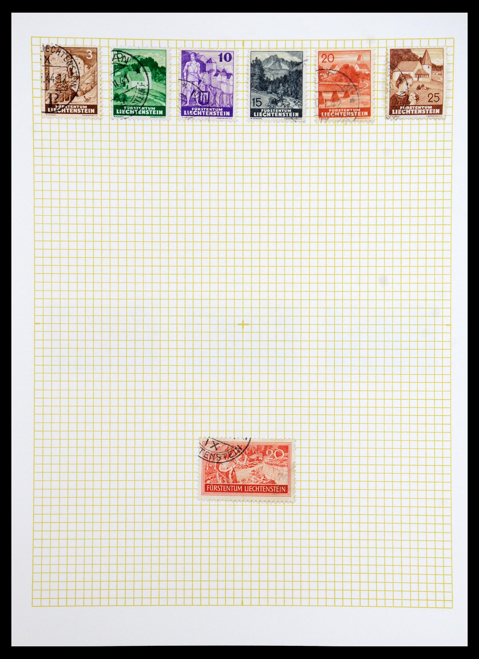 35376 016 - Stamp Collection 35376 Liechtenstein 1912-1984.