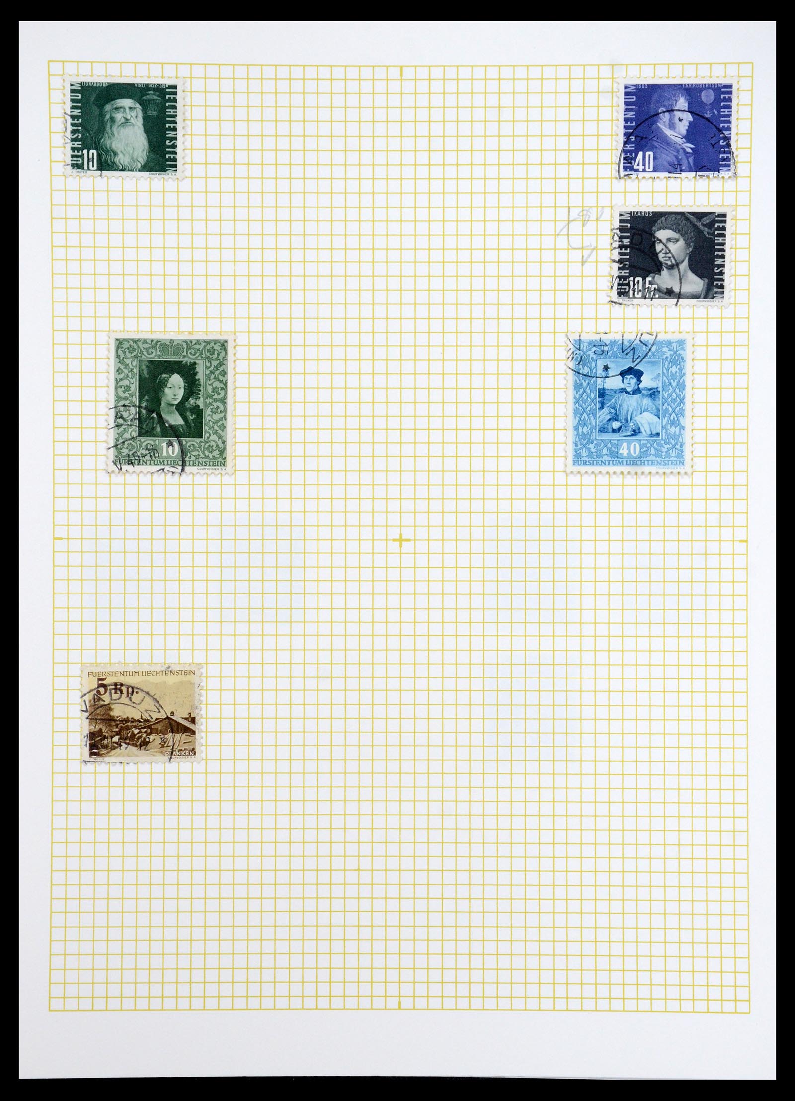 35376 024 - Postzegelverzameling 35376 Liechtenstein 1912-1984.