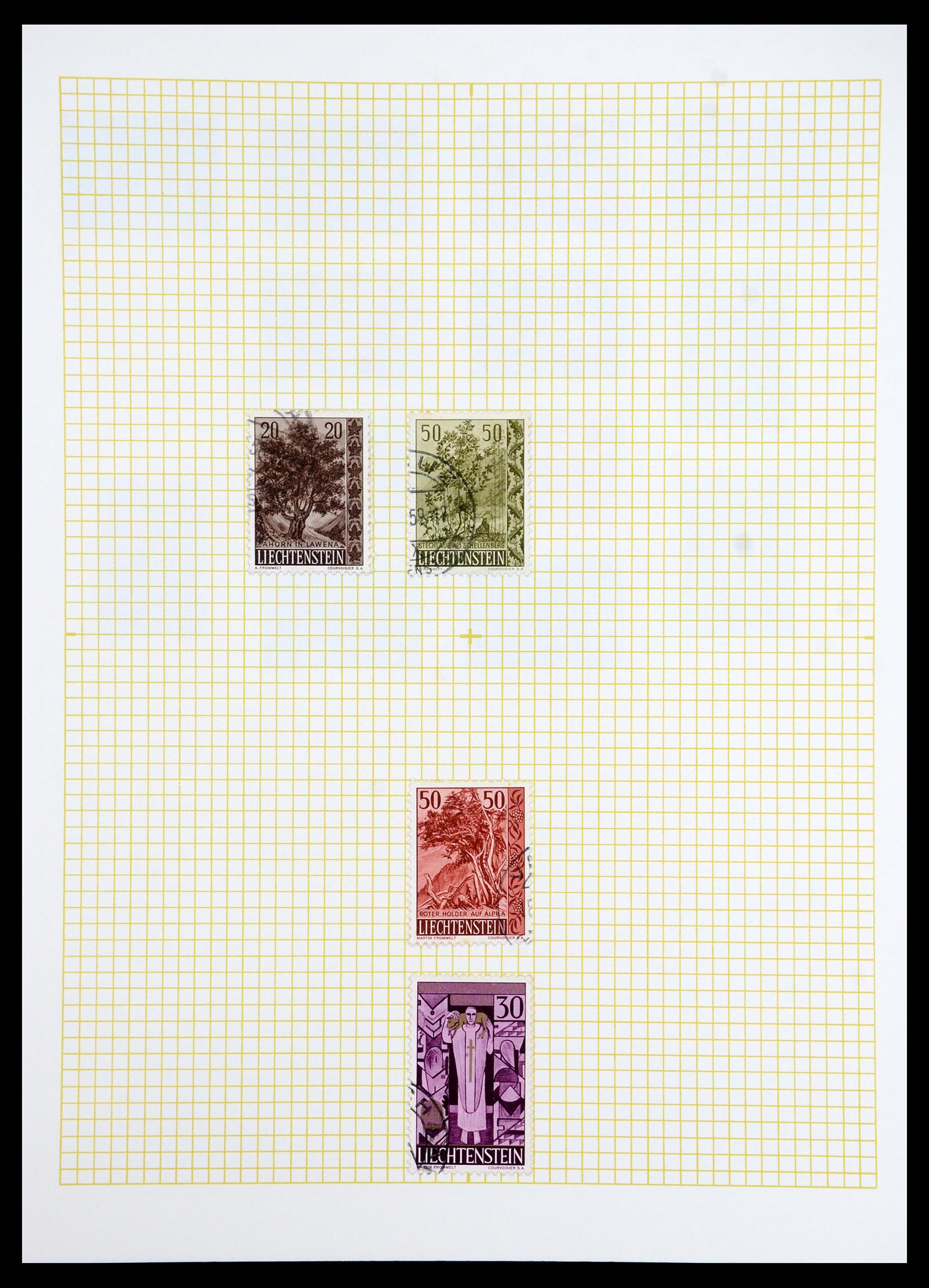 35376 031 - Postzegelverzameling 35376 Liechtenstein 1912-1984.