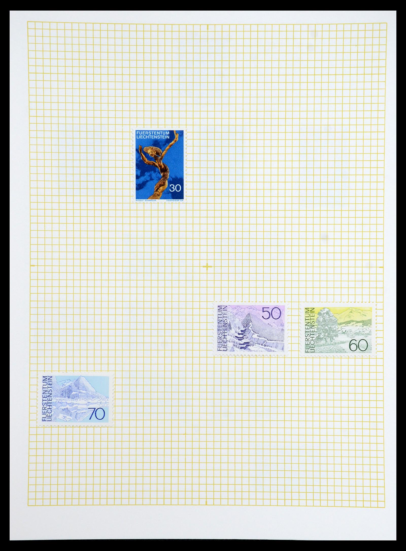 35376 048 - Stamp Collection 35376 Liechtenstein 1912-1984.
