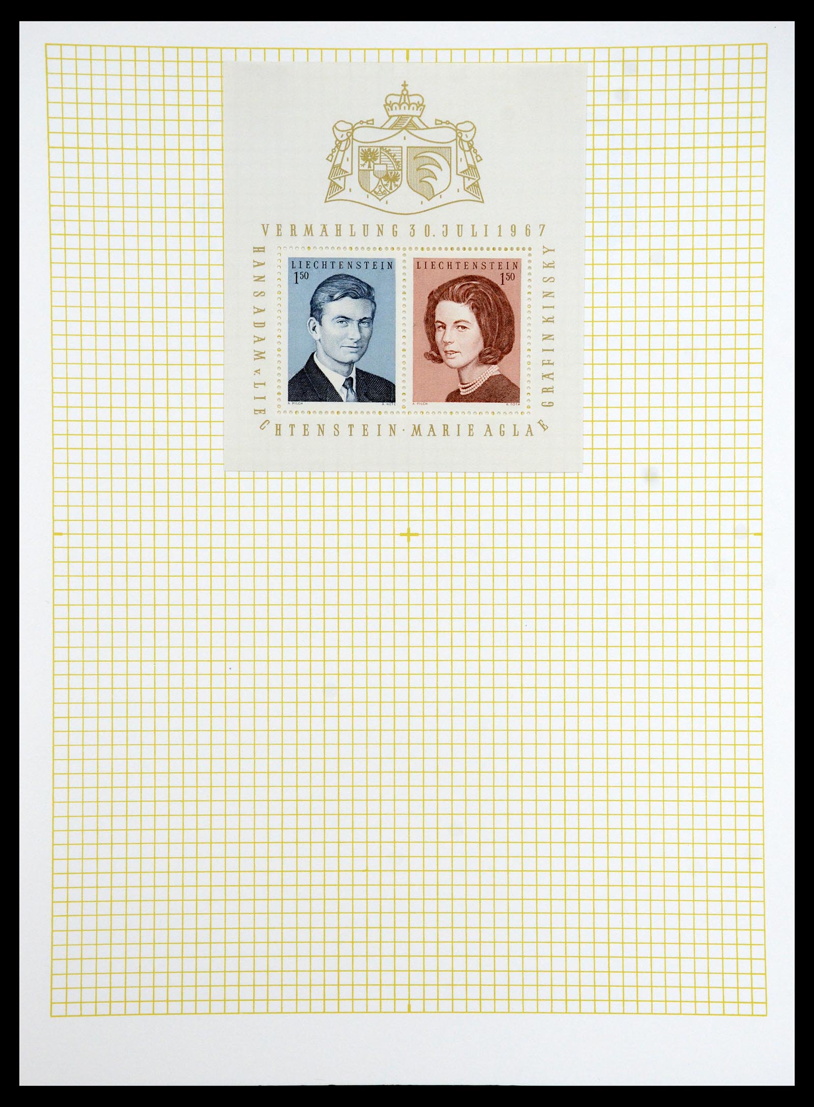 35376 069 - Postzegelverzameling 35376 Liechtenstein 1912-1984.