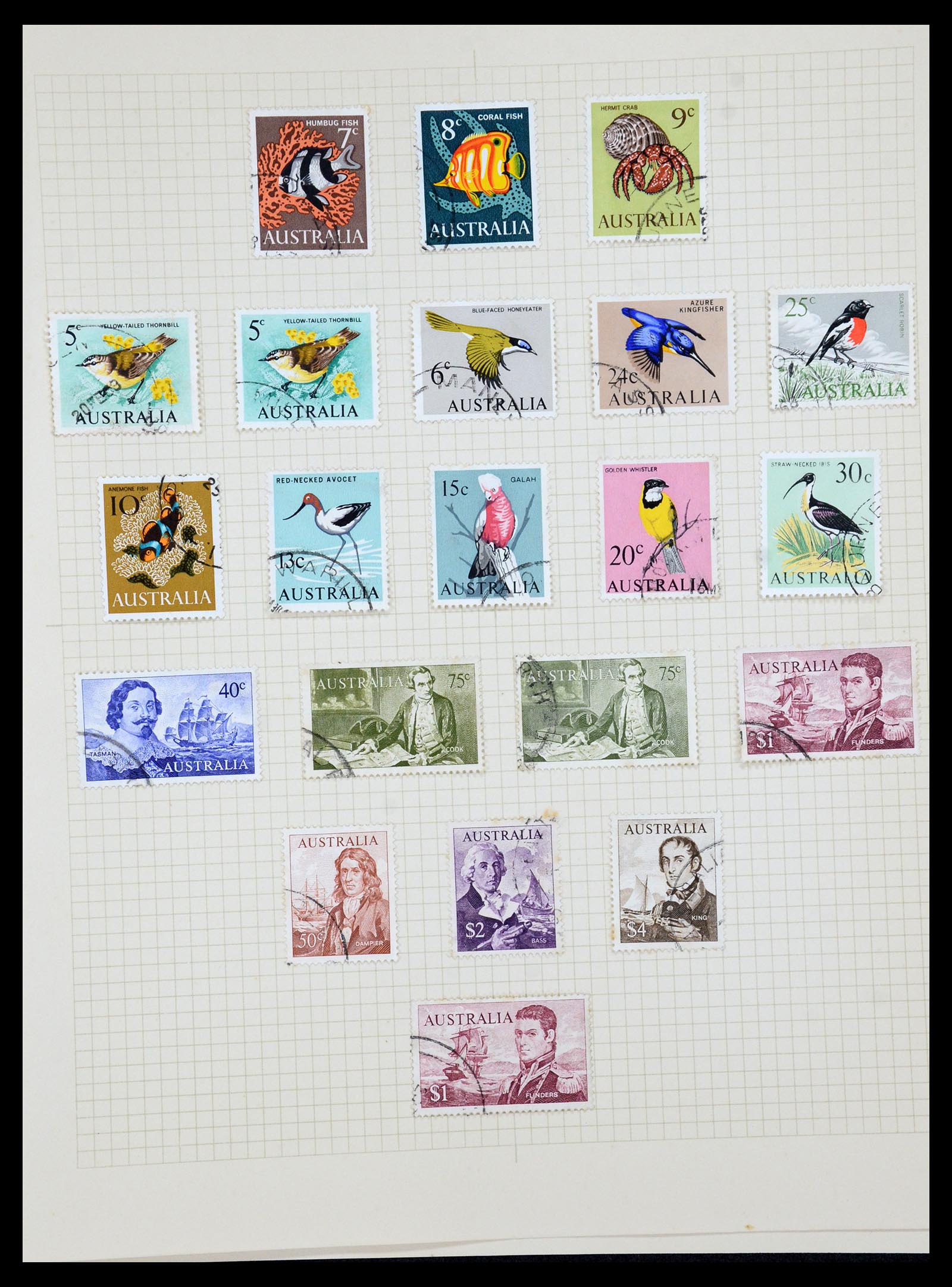 35378 027 - Stamp Collection 35378 Australia 1913-1956.