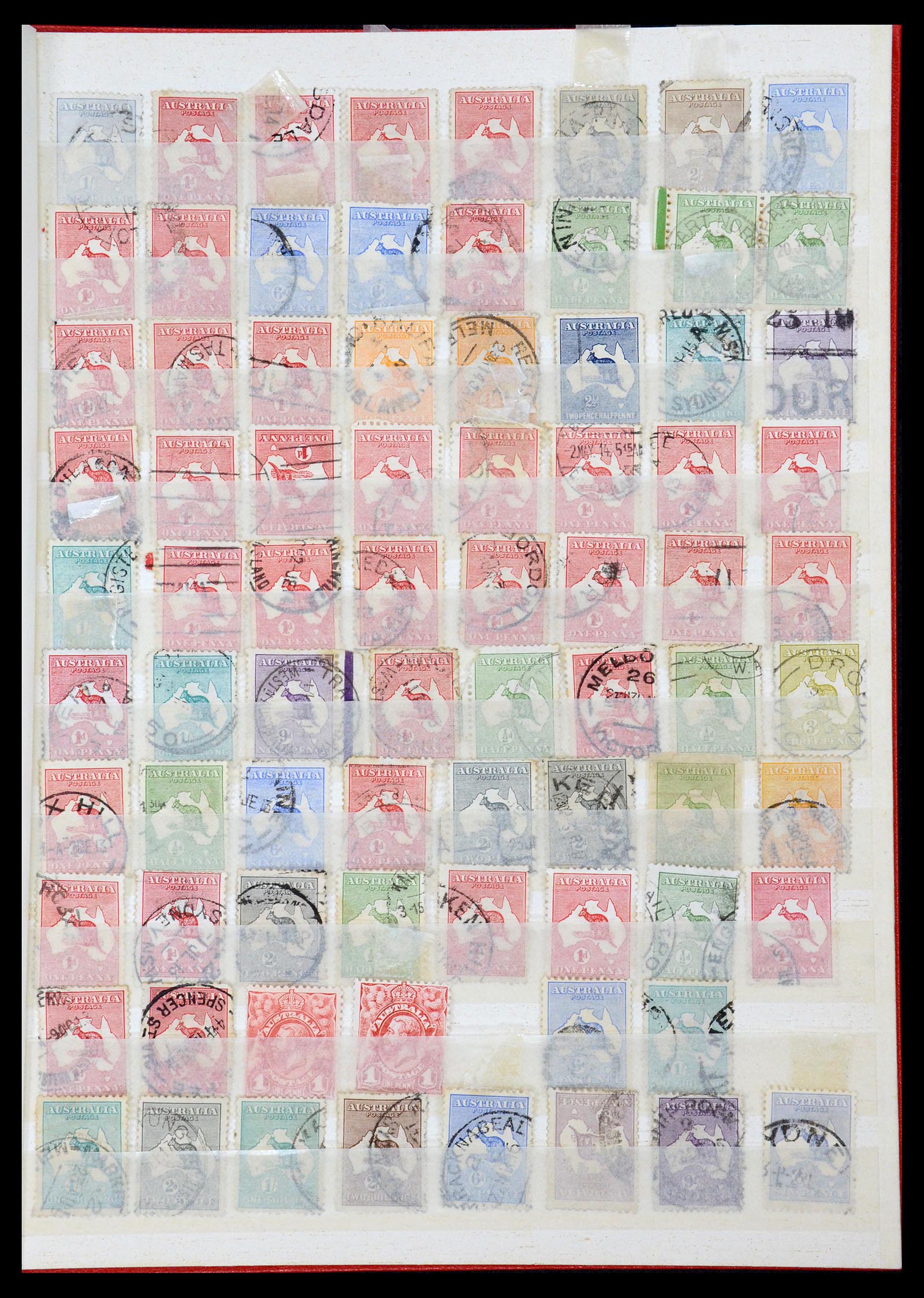 35378 029 - Postzegelverzameling 35378 Australië 1913-1956.