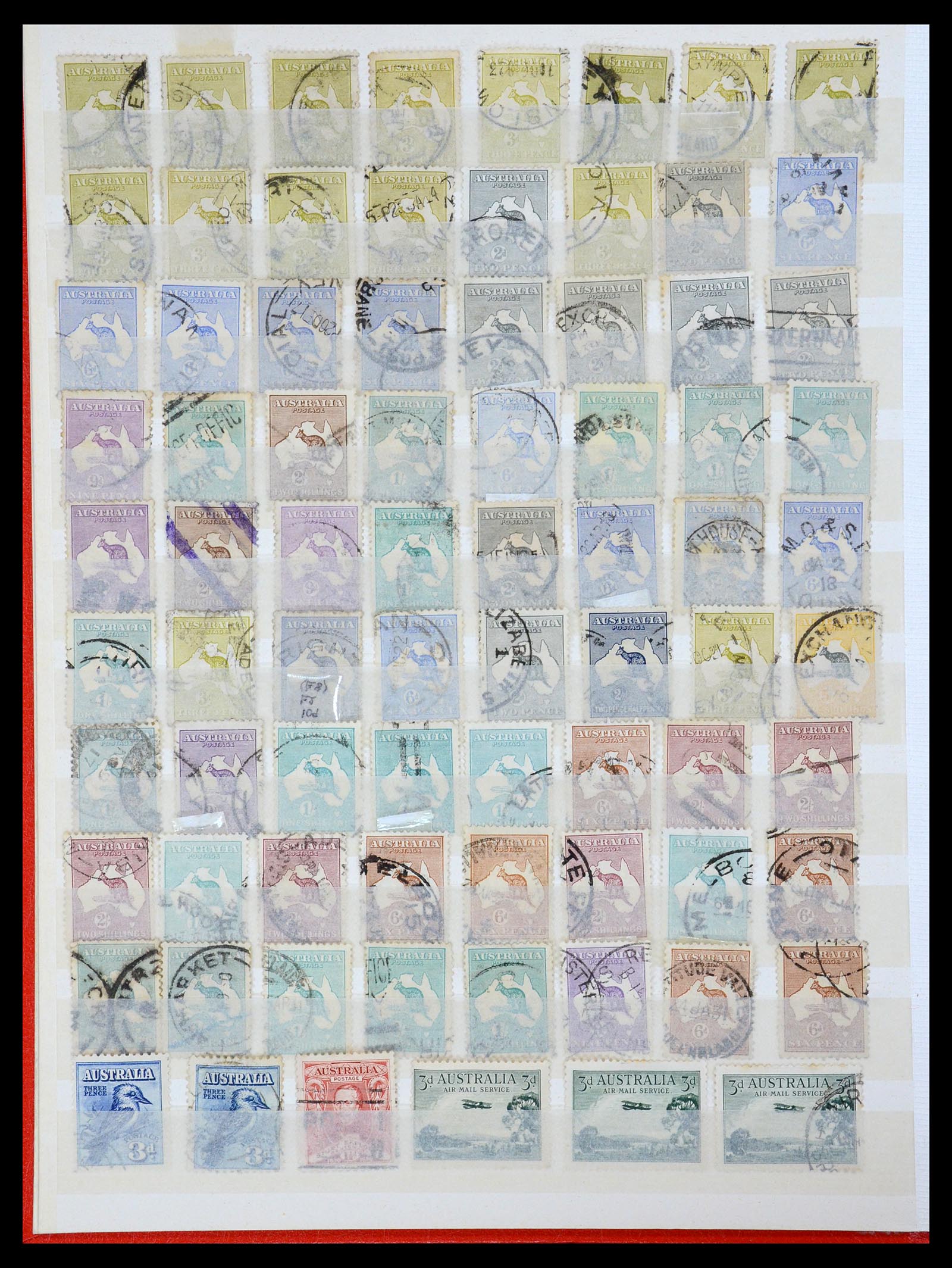 35378 030 - Stamp Collection 35378 Australia 1913-1956.