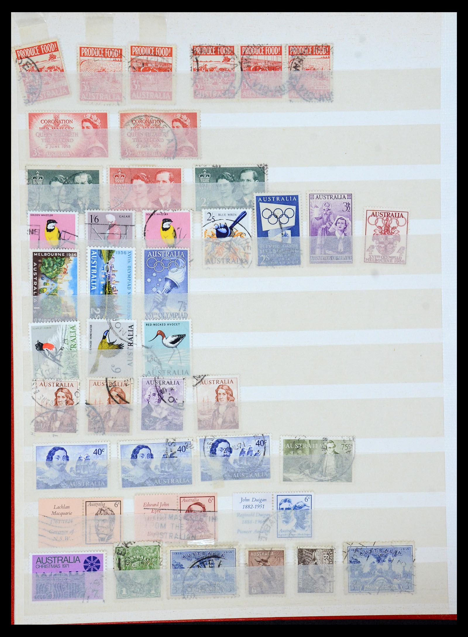35378 040 - Stamp Collection 35378 Australia 1913-1956.