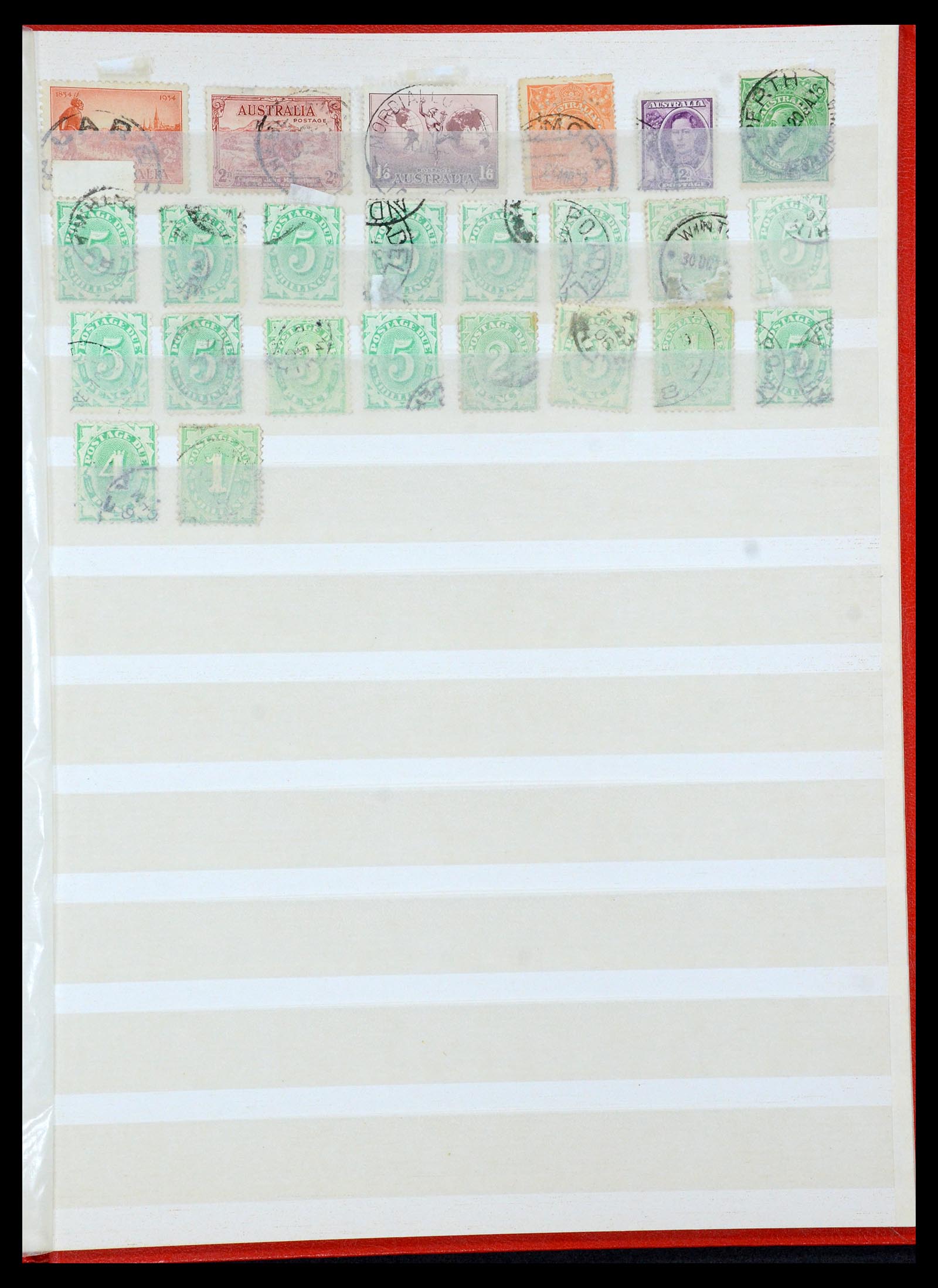 35378 041 - Stamp Collection 35378 Australia 1913-1956.