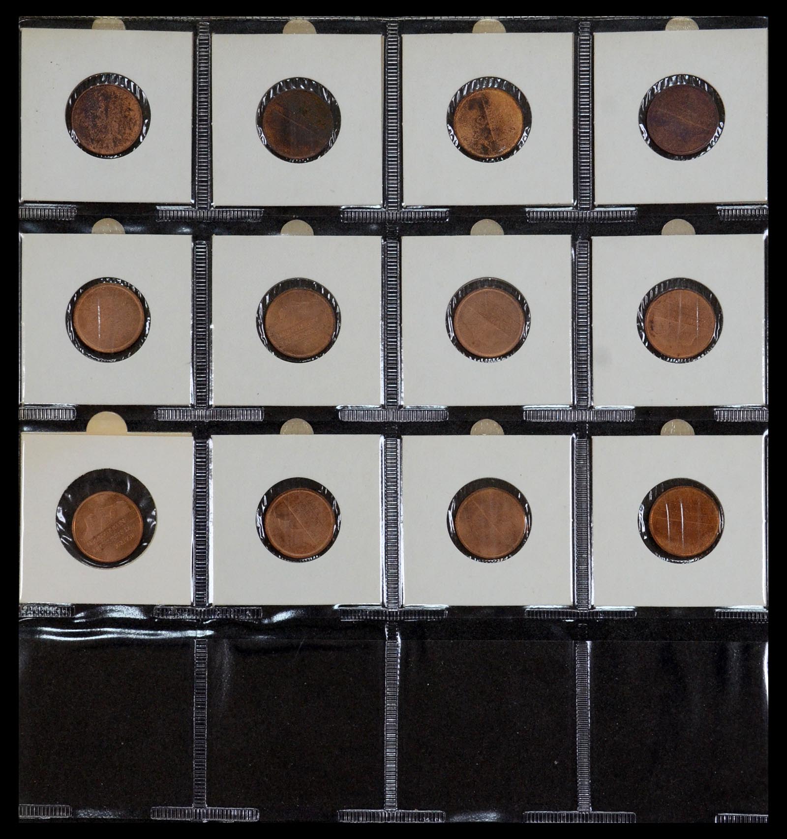 35379 010 - Postzegelverzameling 35379 Nederland munten 1948-2001.