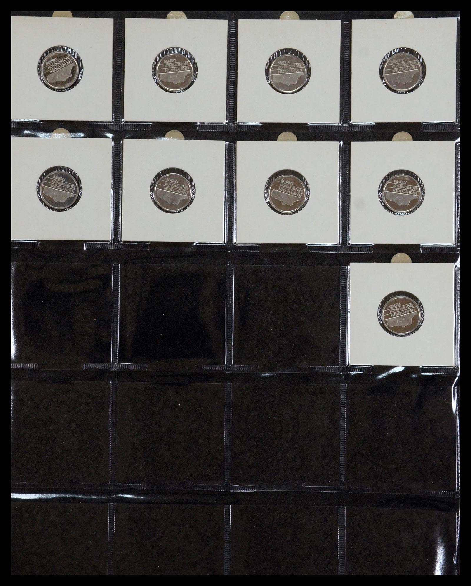 35379 022 - Postzegelverzameling 35379 Nederland munten 1948-2001.