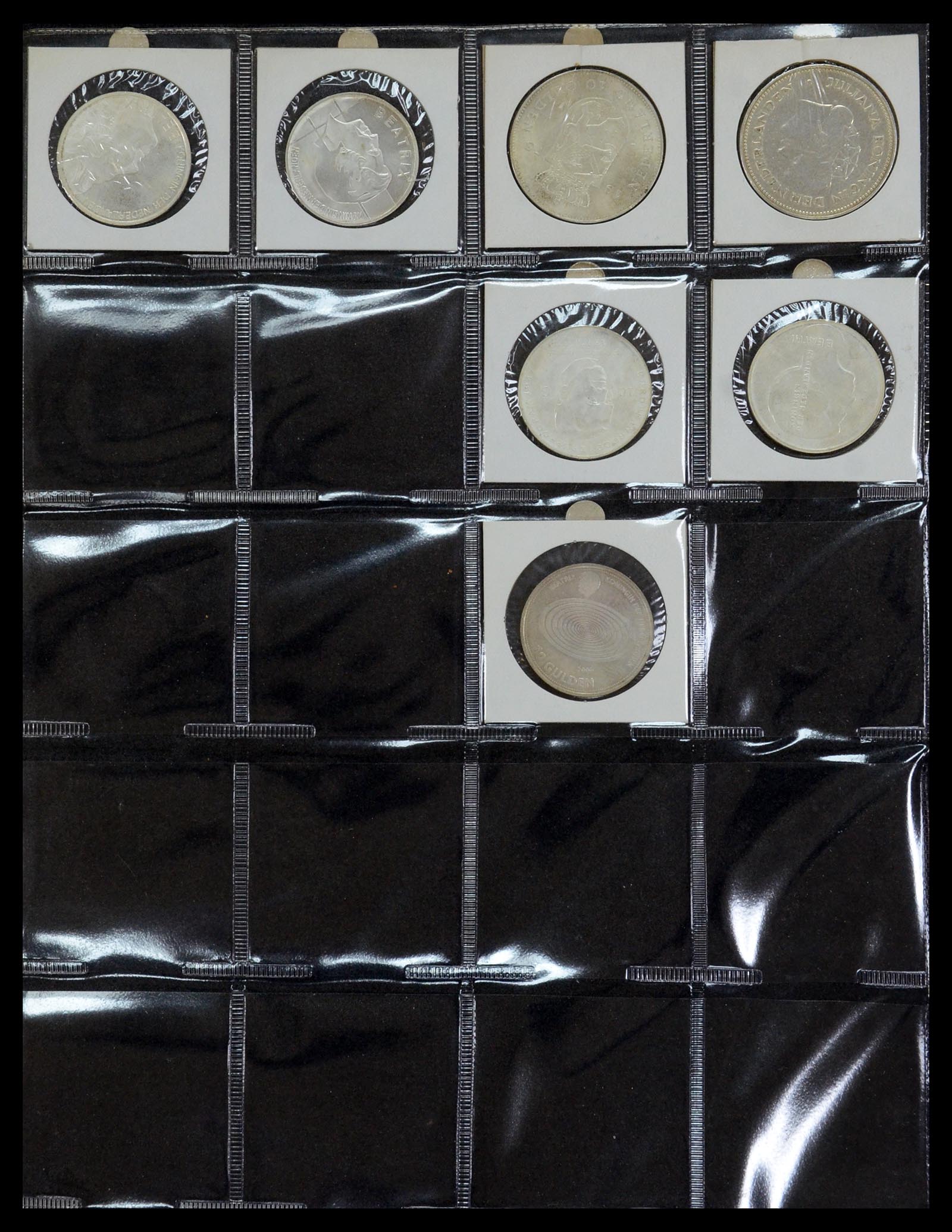 35379 036 - Postzegelverzameling 35379 Nederland munten 1948-2001.