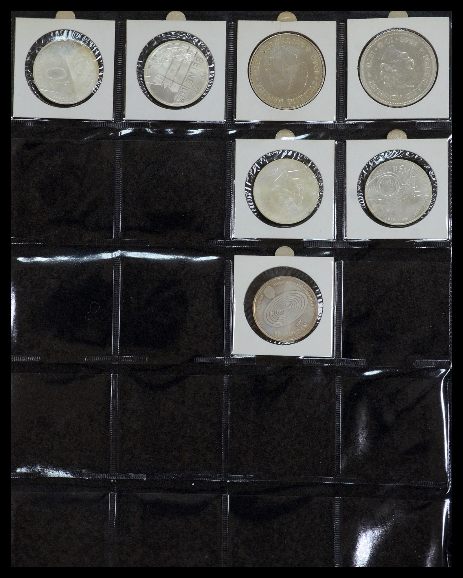 35381 036 - Postzegelverzameling 35381 Nederland munten 1948-2001.