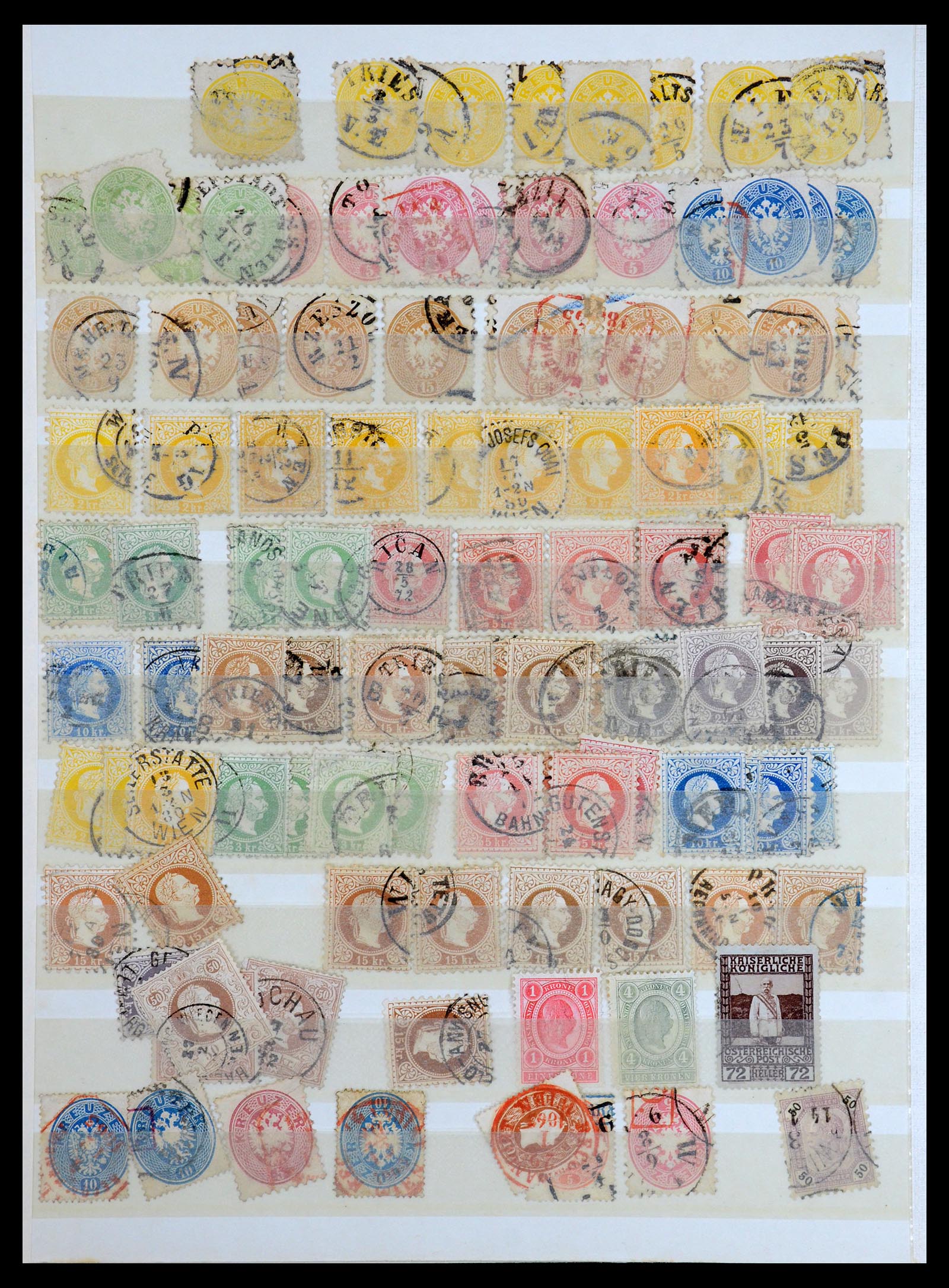 35385 002 - Postzegelverzameling 35385 Europa klassiek  1849-1930.