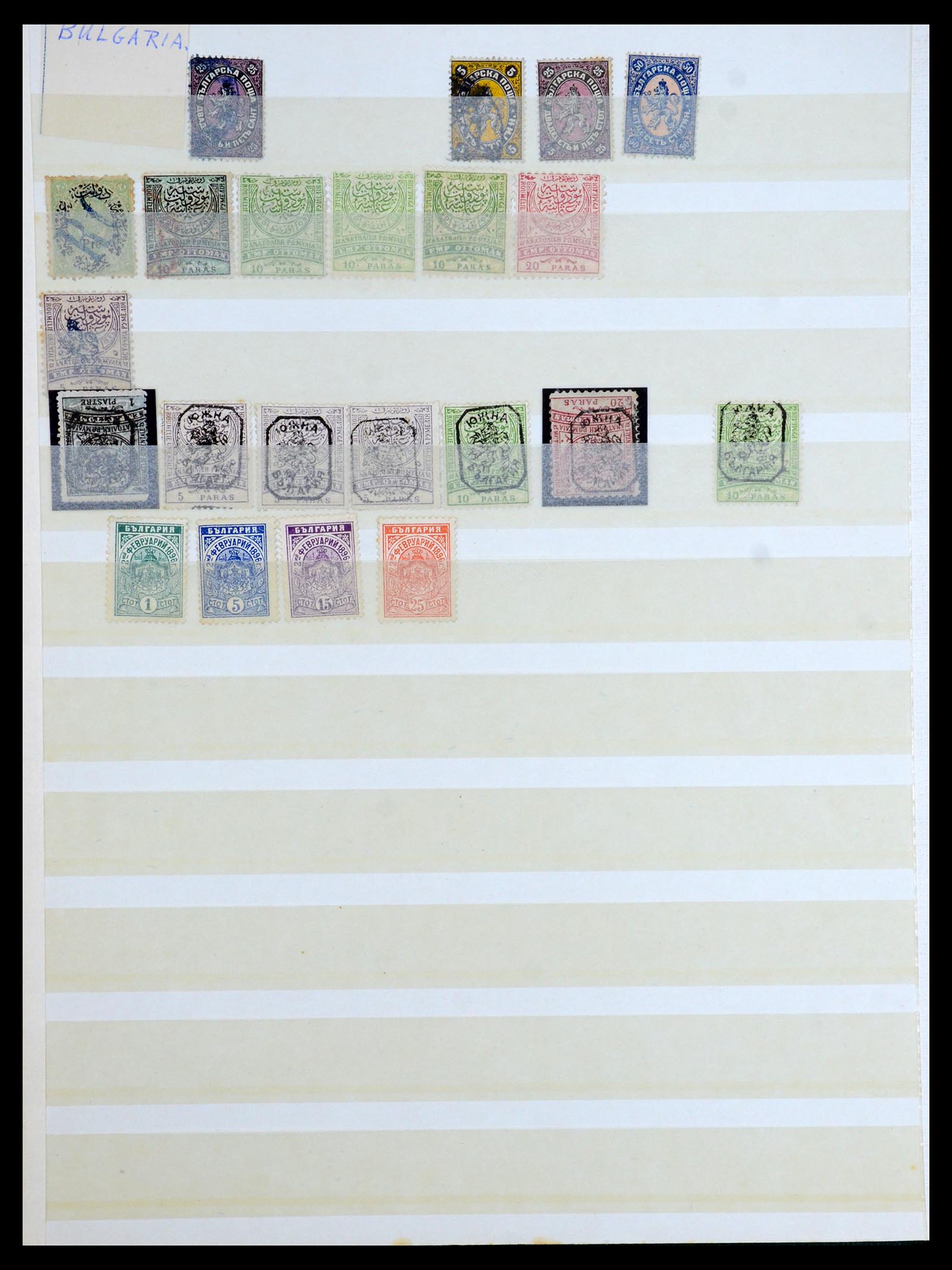 35385 006 - Postzegelverzameling 35385 Europa klassiek  1849-1930.
