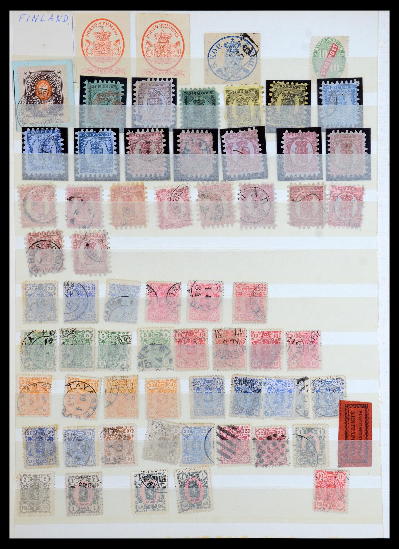 35385 007 - Postzegelverzameling 35385 Europa klassiek  1849-1930.