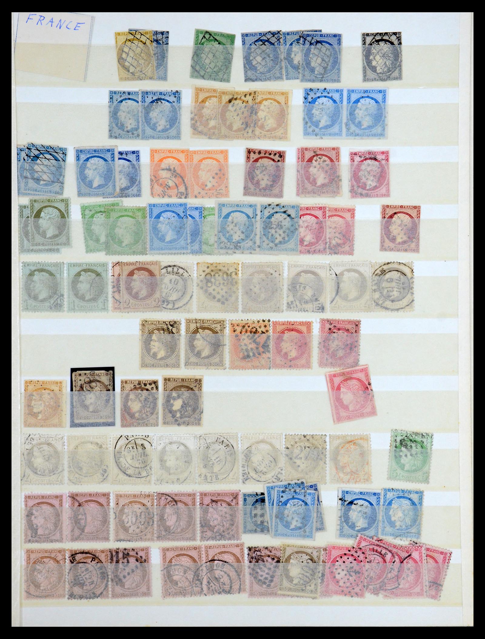 35385 008 - Postzegelverzameling 35385 Europa klassiek  1849-1930.