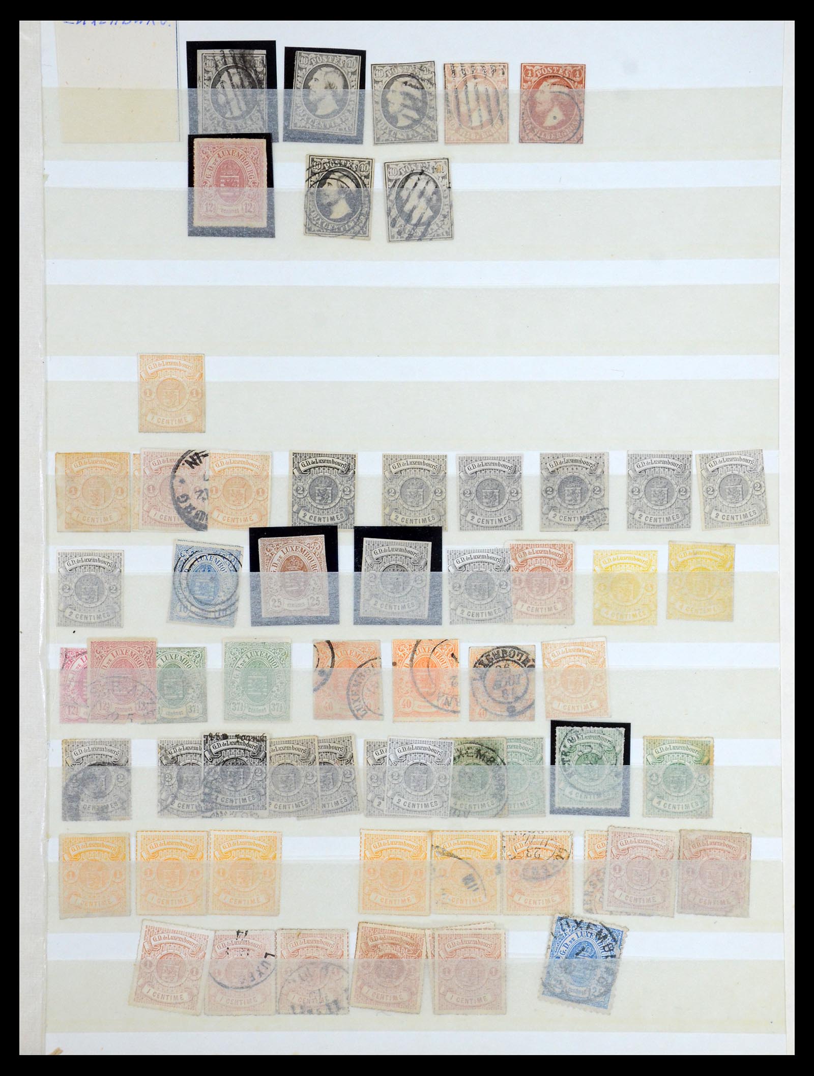 35385 013 - Postzegelverzameling 35385 Europa klassiek  1849-1930.