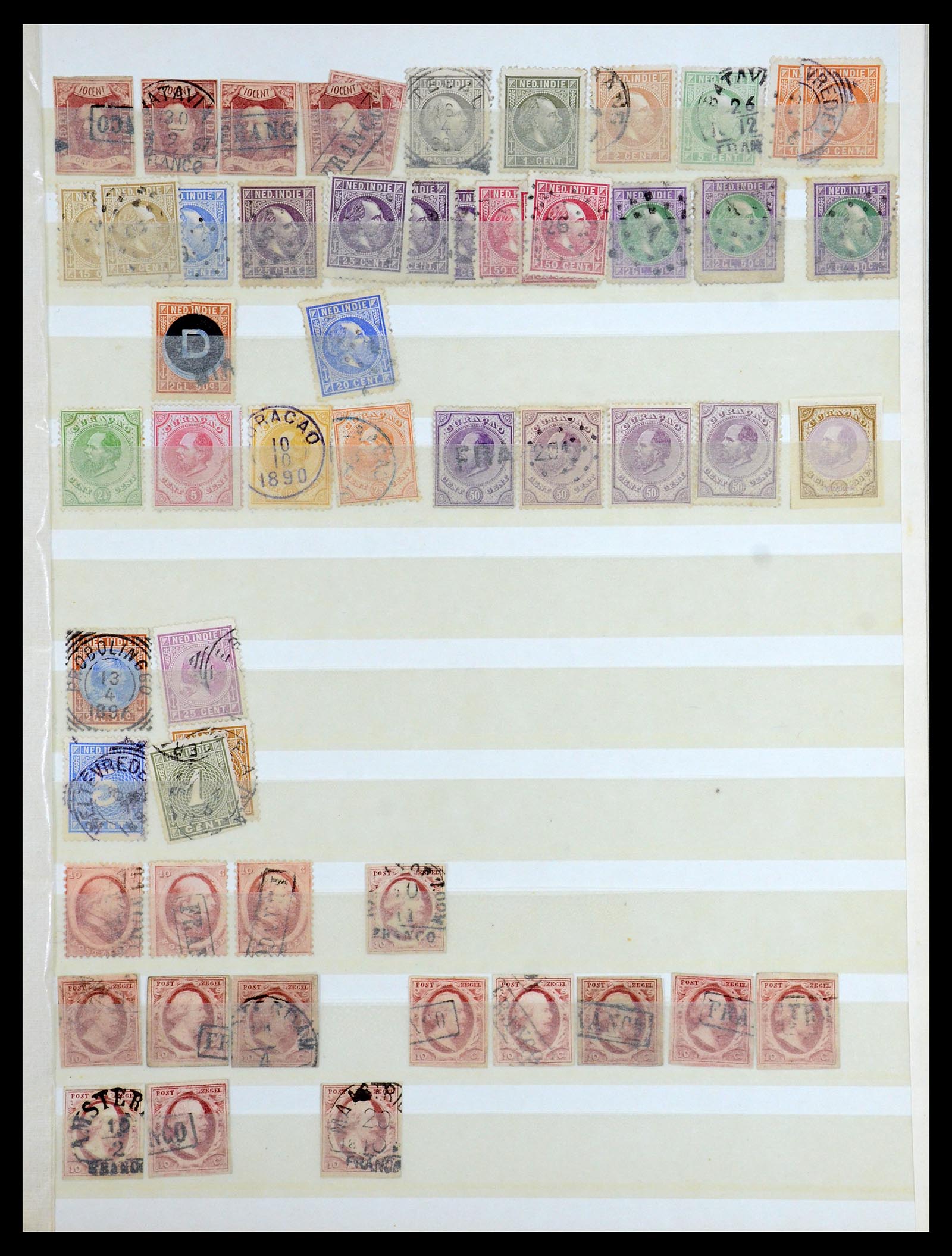 35385 017 - Postzegelverzameling 35385 Europa klassiek  1849-1930.