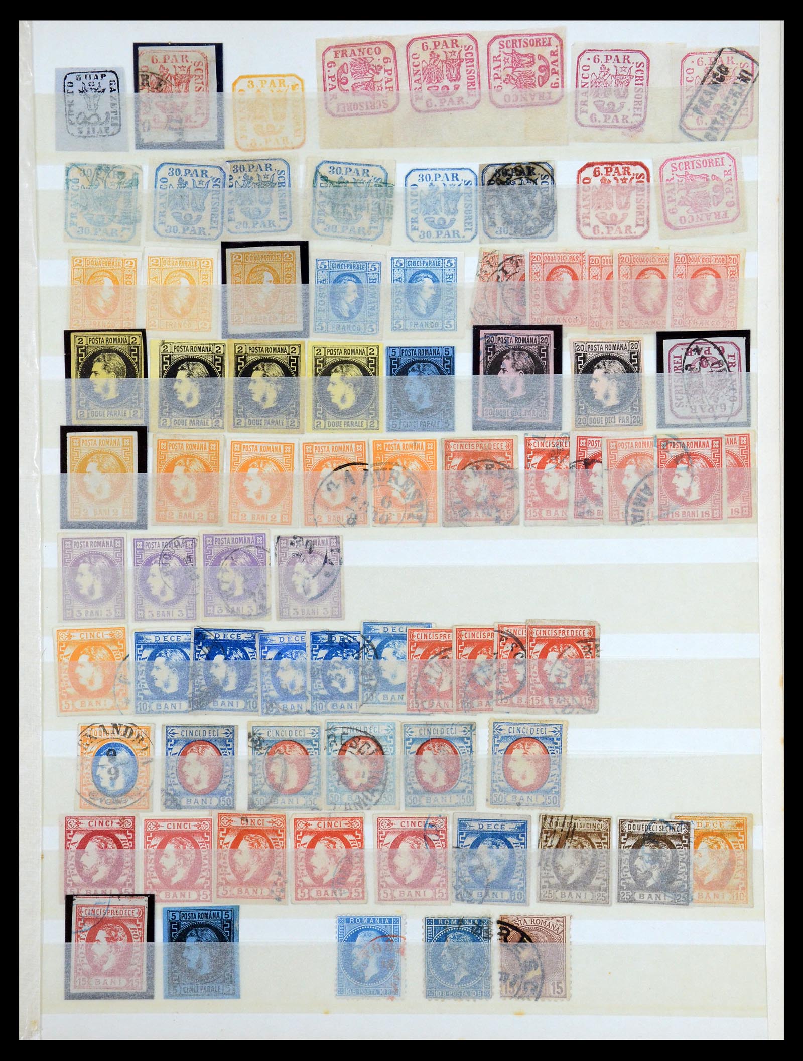35385 021 - Postzegelverzameling 35385 Europa klassiek  1849-1930.