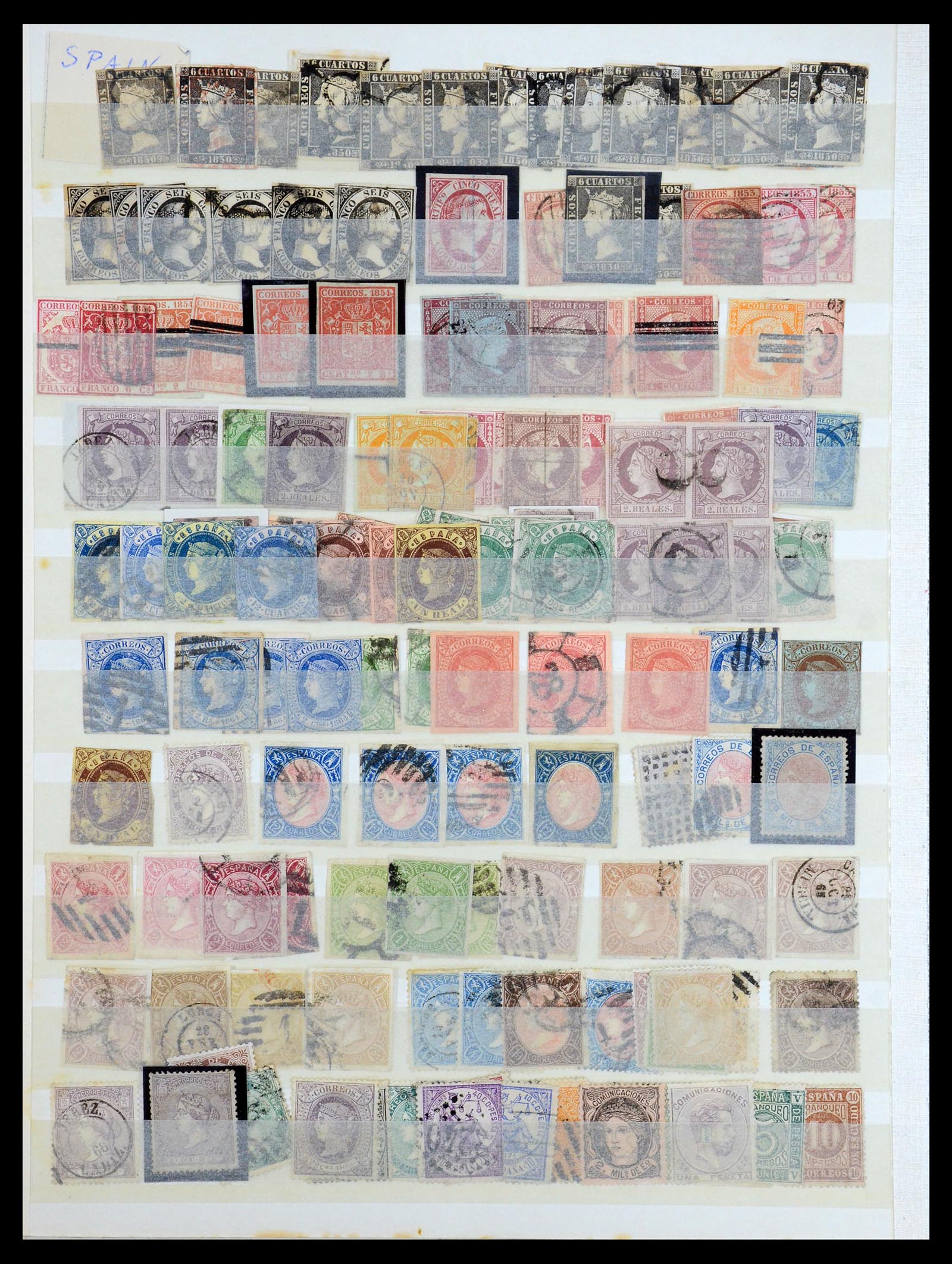 35385 024 - Postzegelverzameling 35385 Europa klassiek  1849-1930.