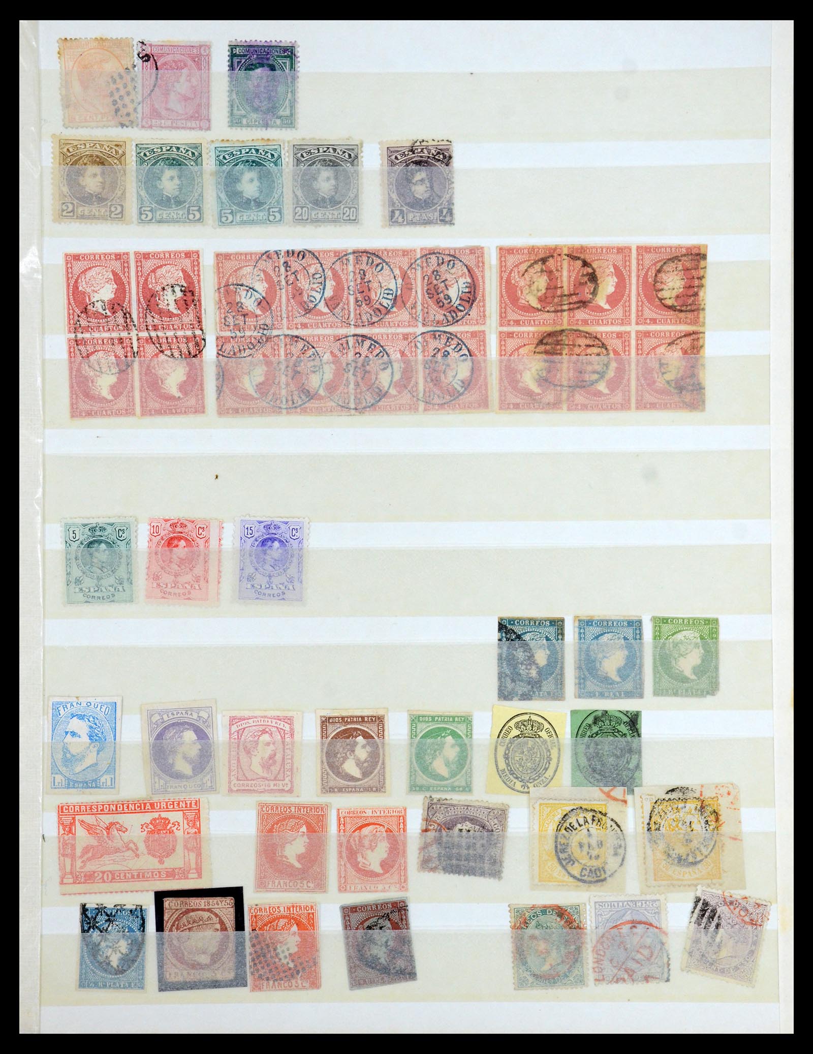 35385 025 - Postzegelverzameling 35385 Europa klassiek  1849-1930.