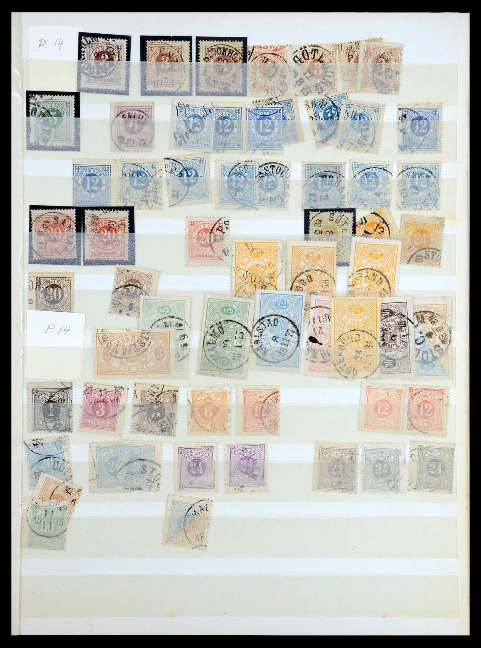 35385 027 - Postzegelverzameling 35385 Europa klassiek  1849-1930.