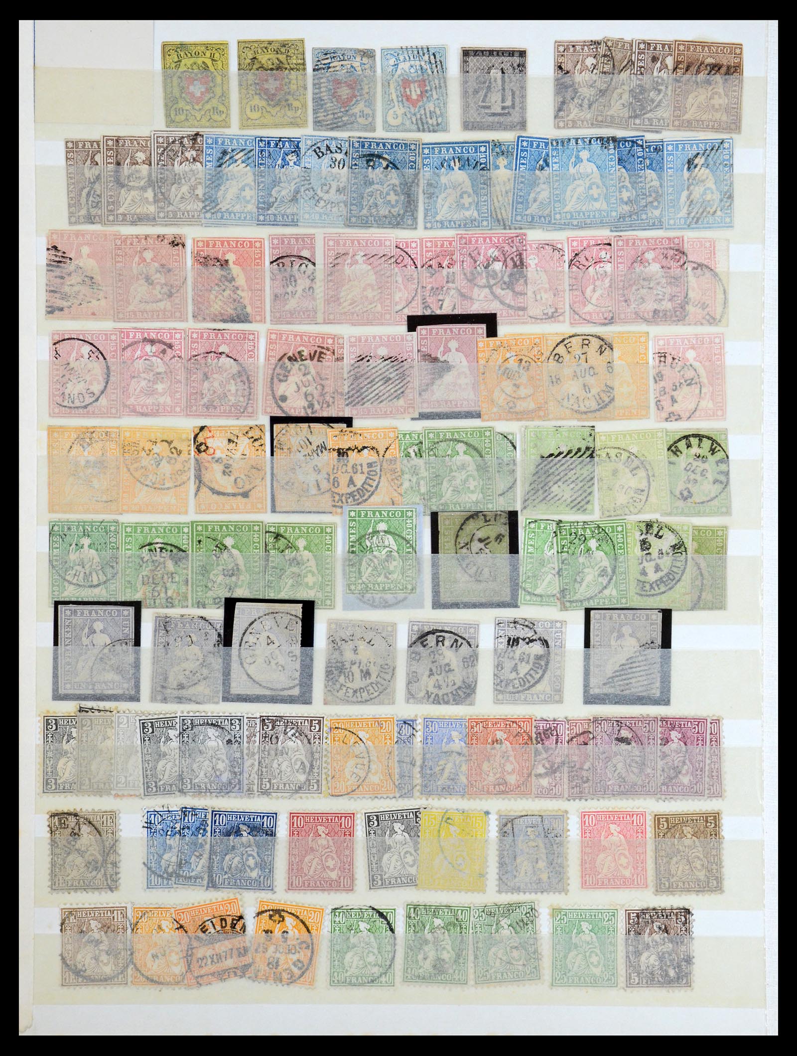 35385 030 - Postzegelverzameling 35385 Europa klassiek  1849-1930.
