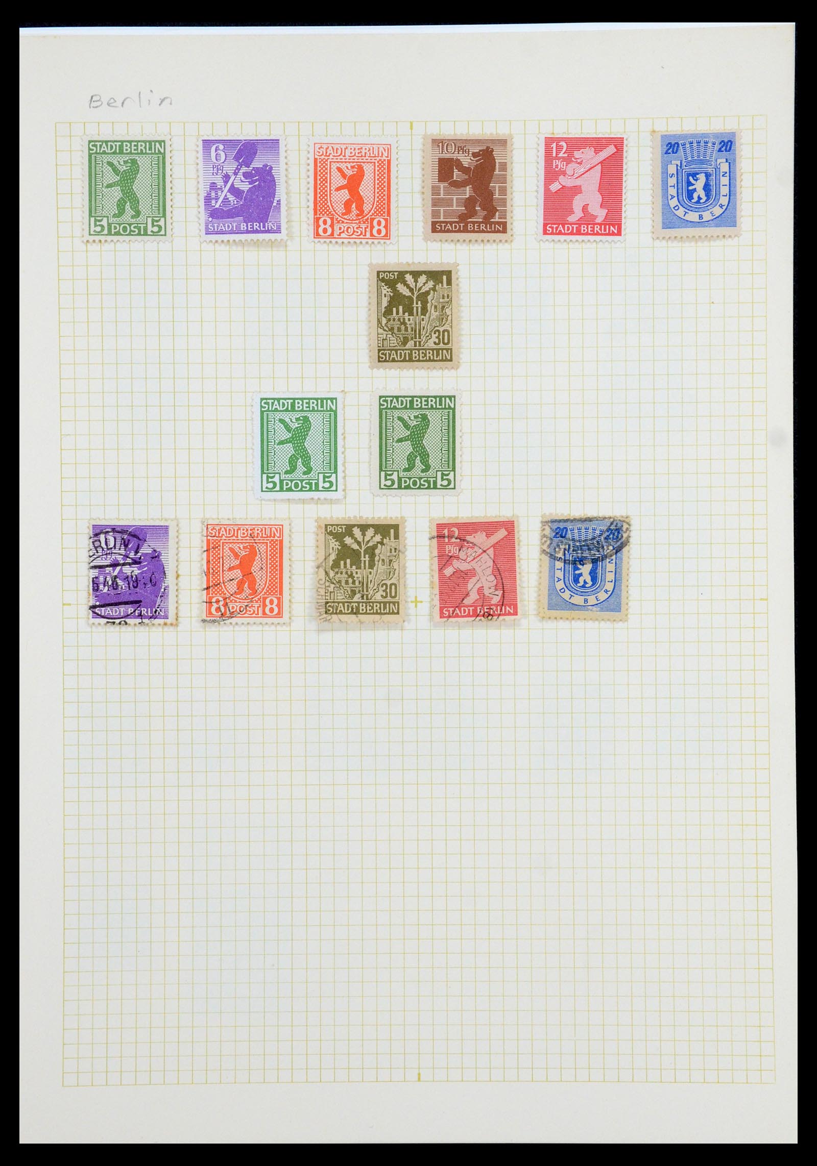 35387 001 - Postzegelverzameling 35387 Sovjet Zone en DDR 1945-1980.