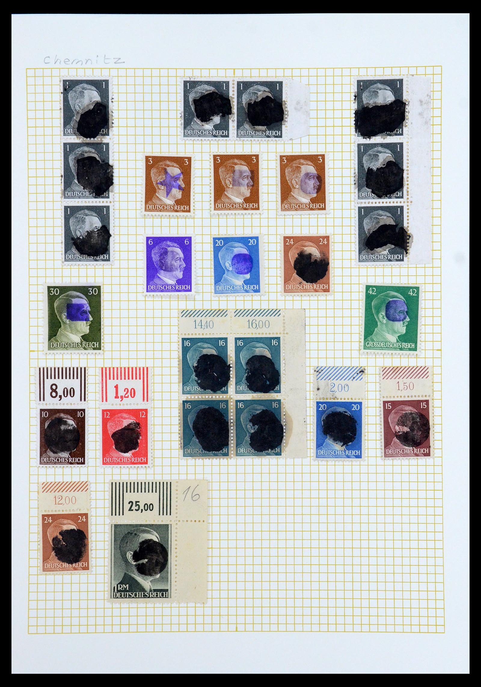 35387 002 - Postzegelverzameling 35387 Sovjet Zone en DDR 1945-1980.