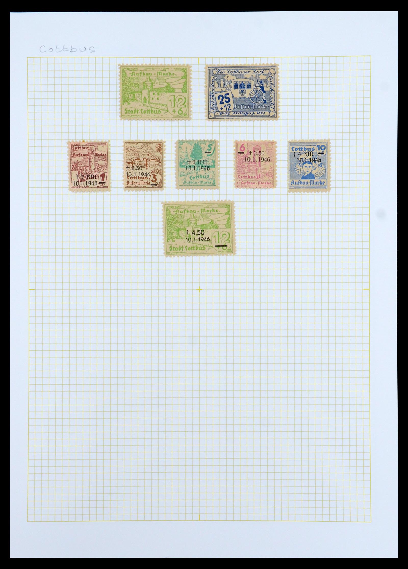 35387 003 - Postzegelverzameling 35387 Sovjet Zone en DDR 1945-1980.