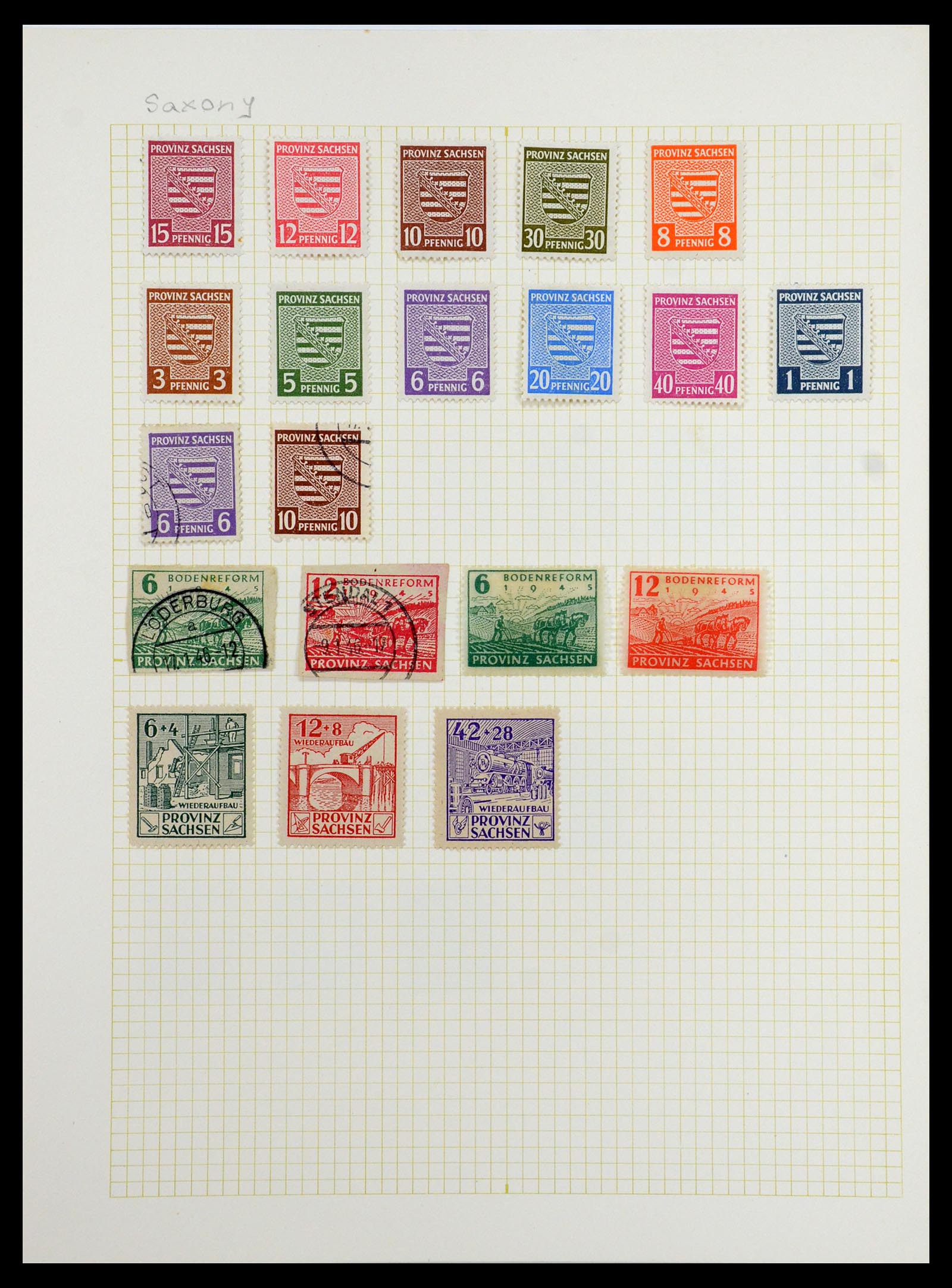 35387 011 - Stamp Collection 35387 Soviet Zone and DDR 1945-1980.