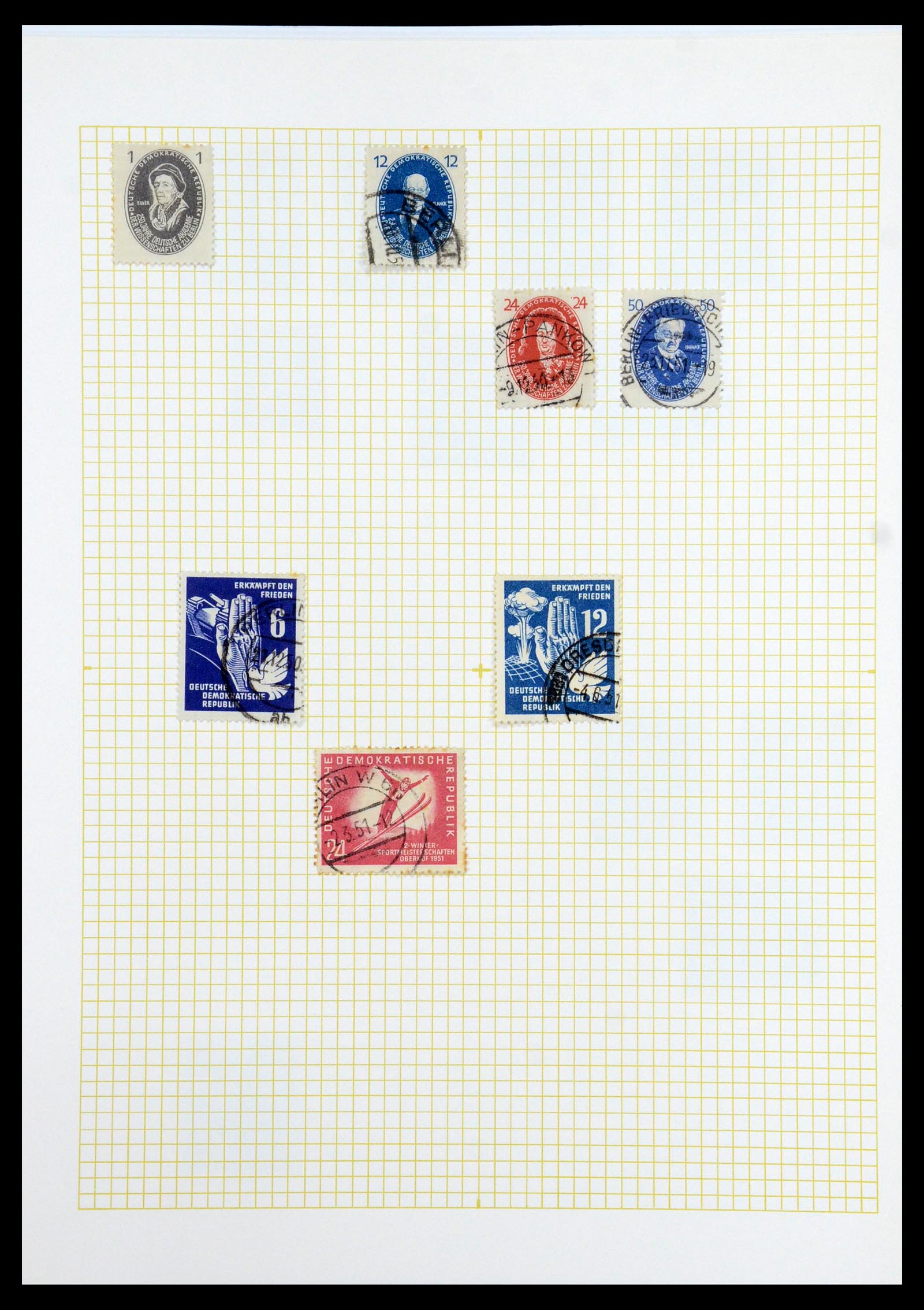 35387 026 - Postzegelverzameling 35387 Sovjet Zone en DDR 1945-1980.