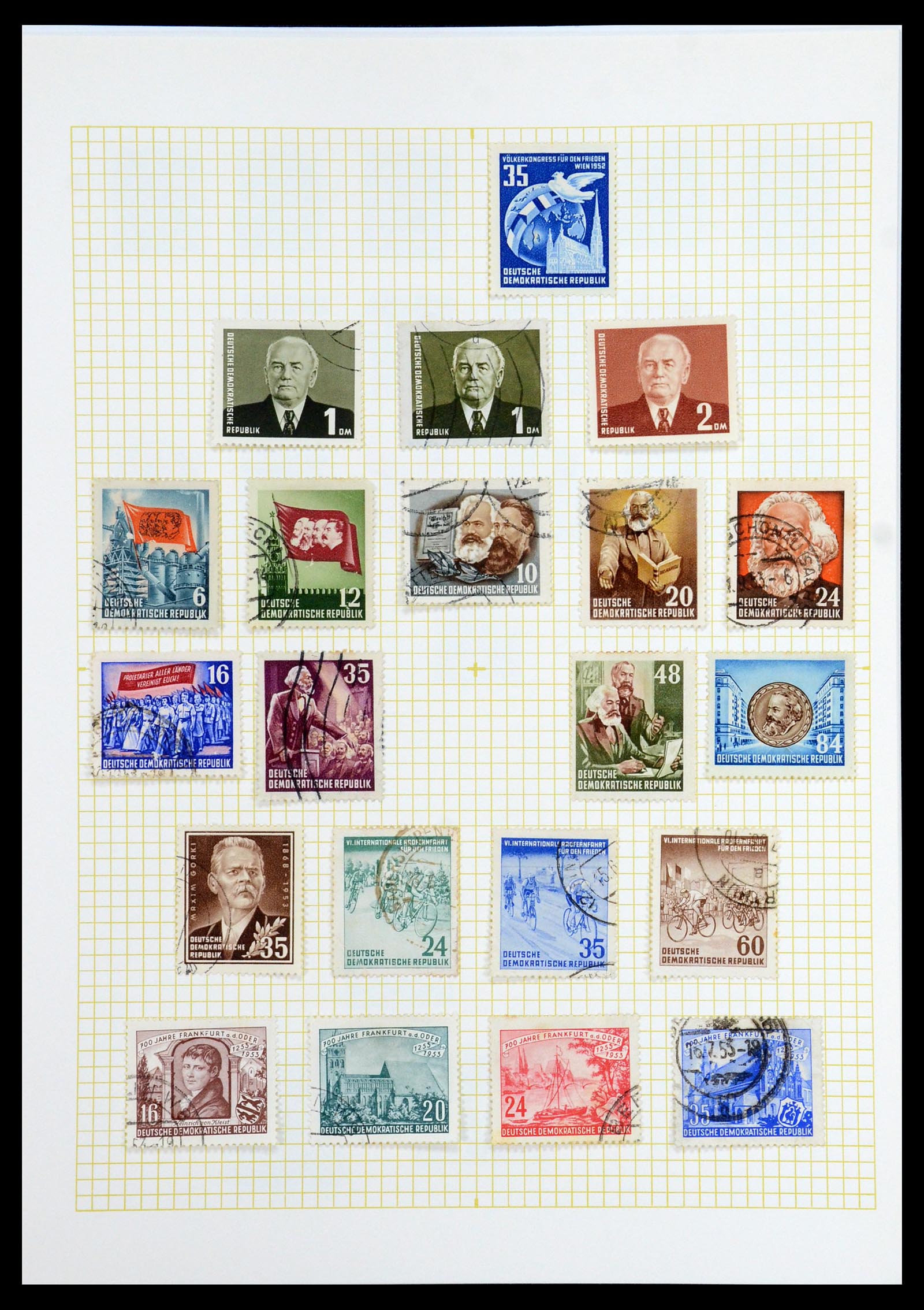 35387 029 - Stamp Collection 35387 Soviet Zone and DDR 1945-1980.