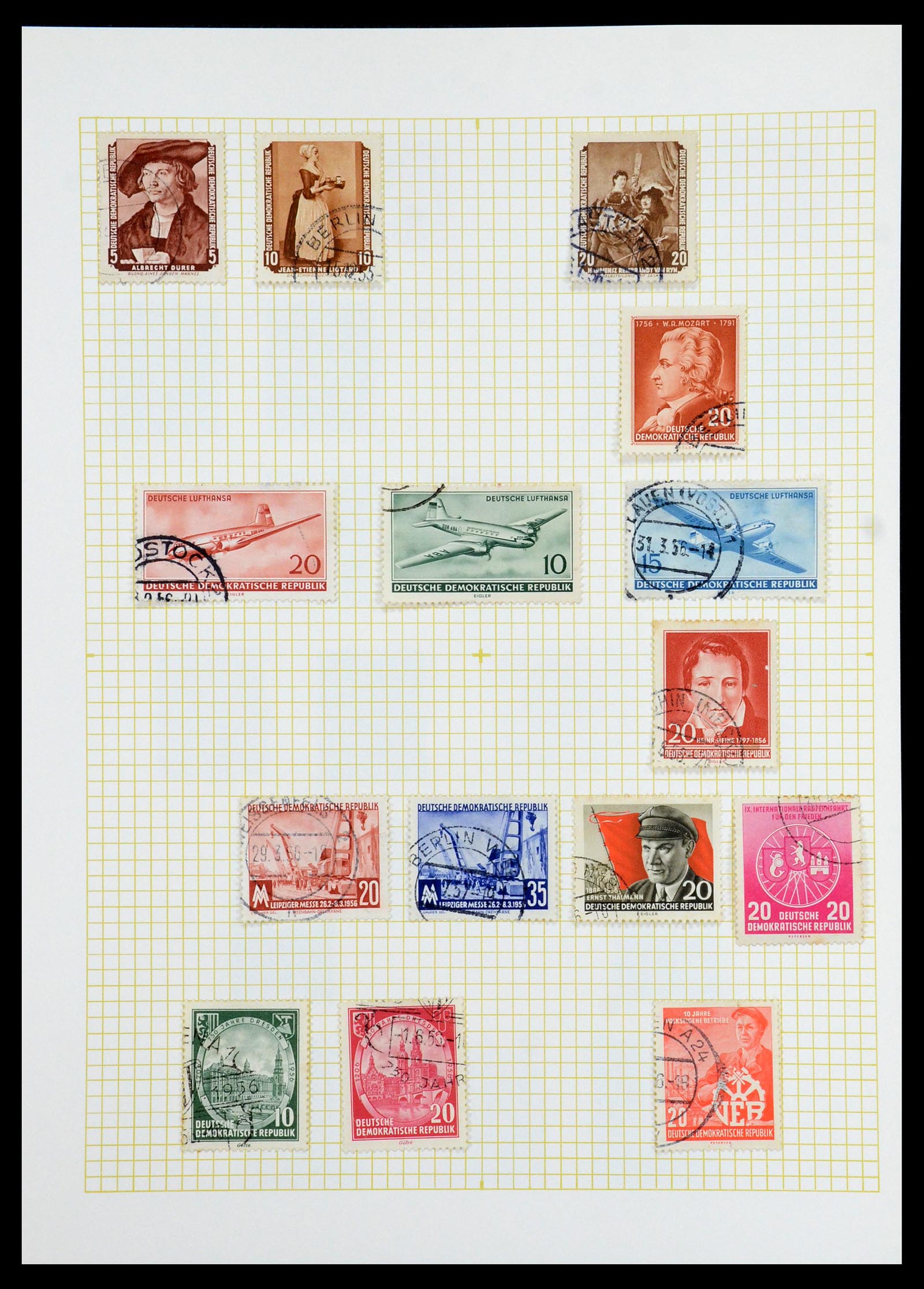 35387 036 - Postzegelverzameling 35387 Sovjet Zone en DDR 1945-1980.