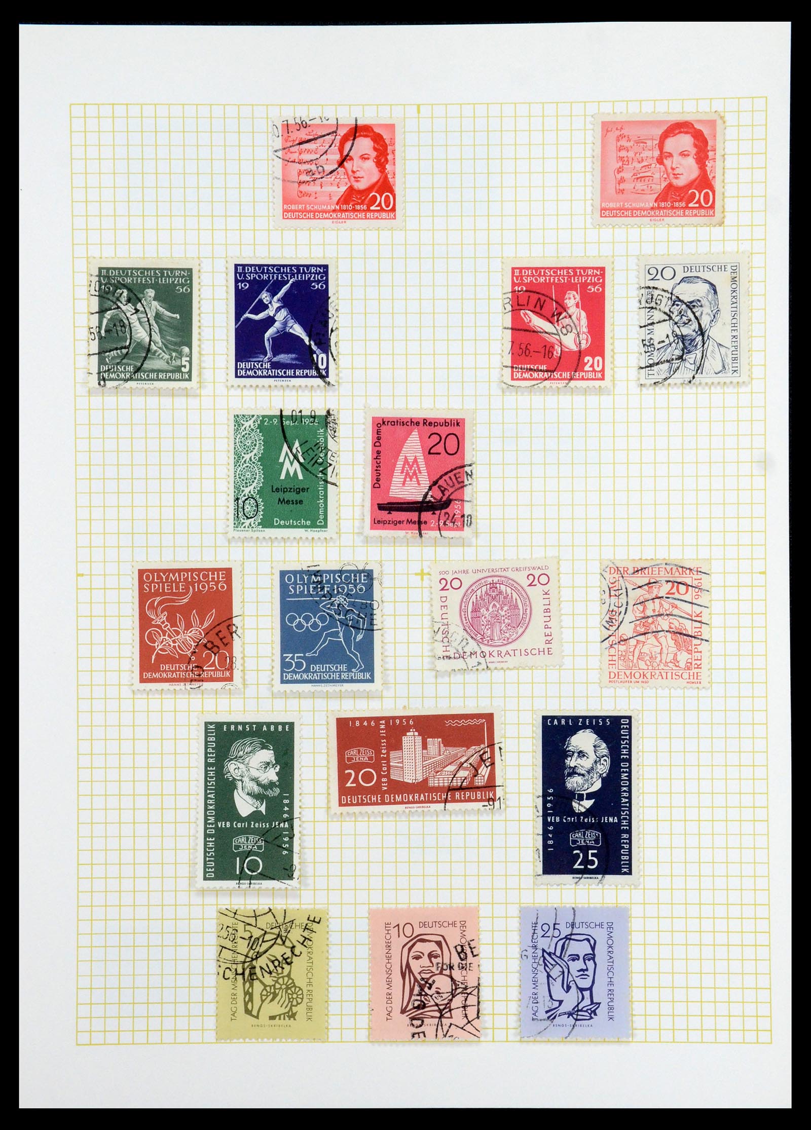 35387 037 - Postzegelverzameling 35387 Sovjet Zone en DDR 1945-1980.