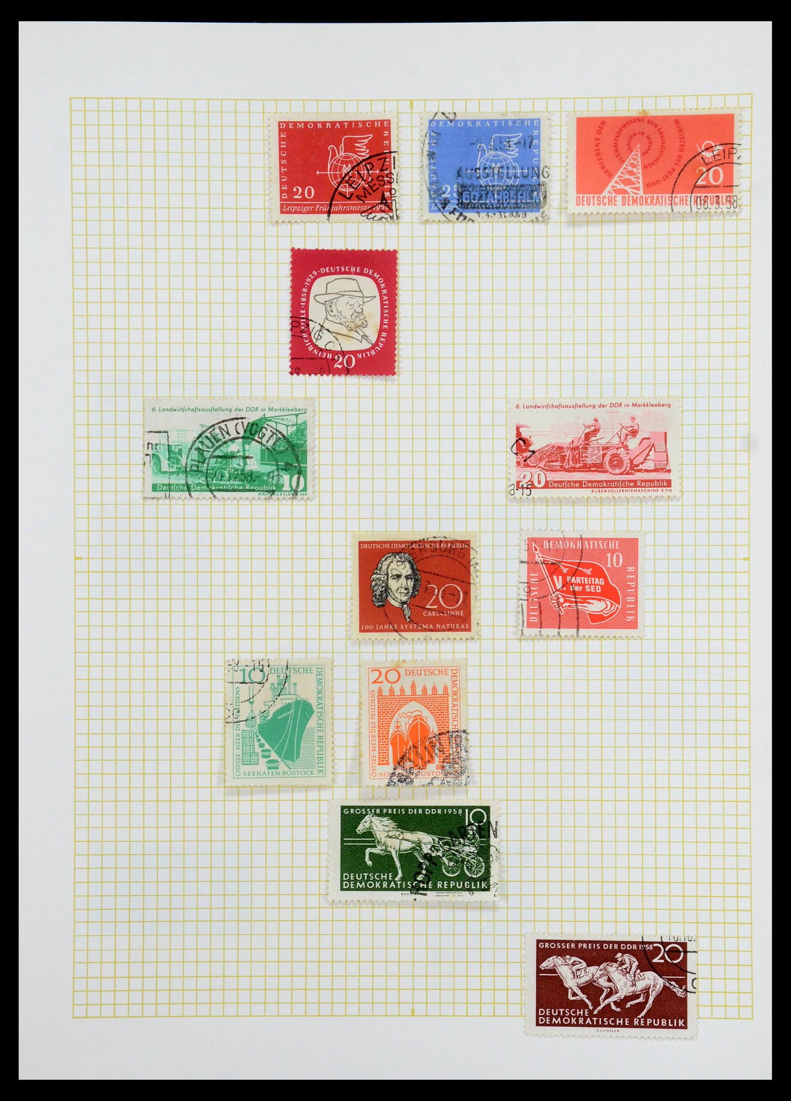 35387 041 - Postzegelverzameling 35387 Sovjet Zone en DDR 1945-1980.