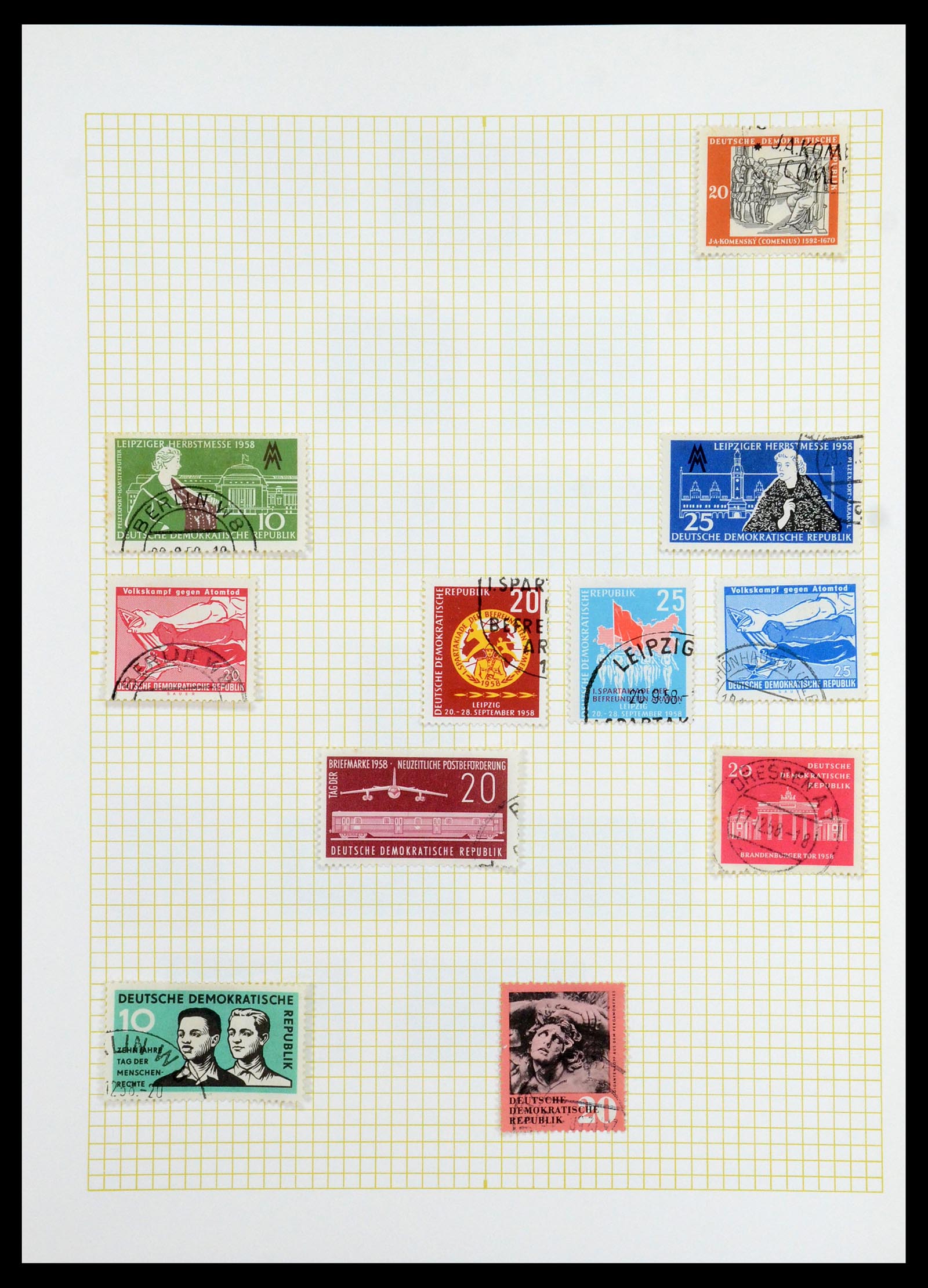 35387 042 - Postzegelverzameling 35387 Sovjet Zone en DDR 1945-1980.