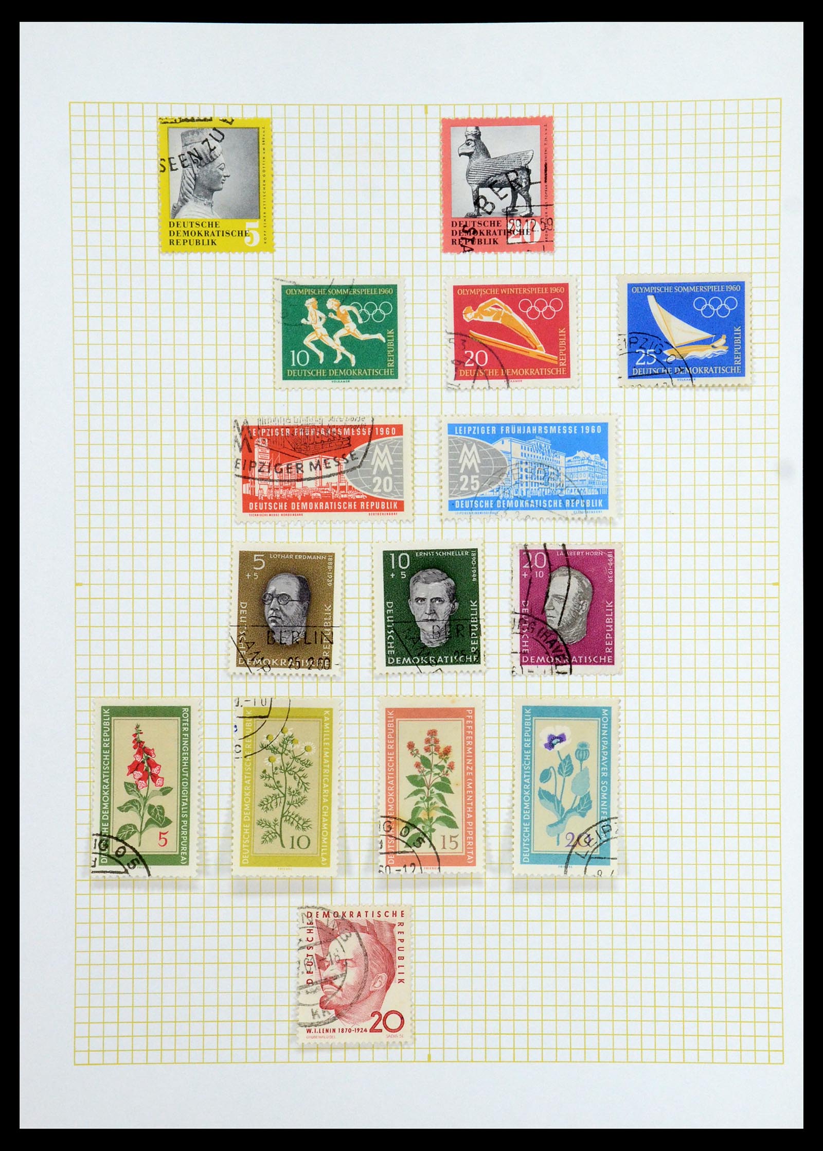 35387 046 - Postzegelverzameling 35387 Sovjet Zone en DDR 1945-1980.