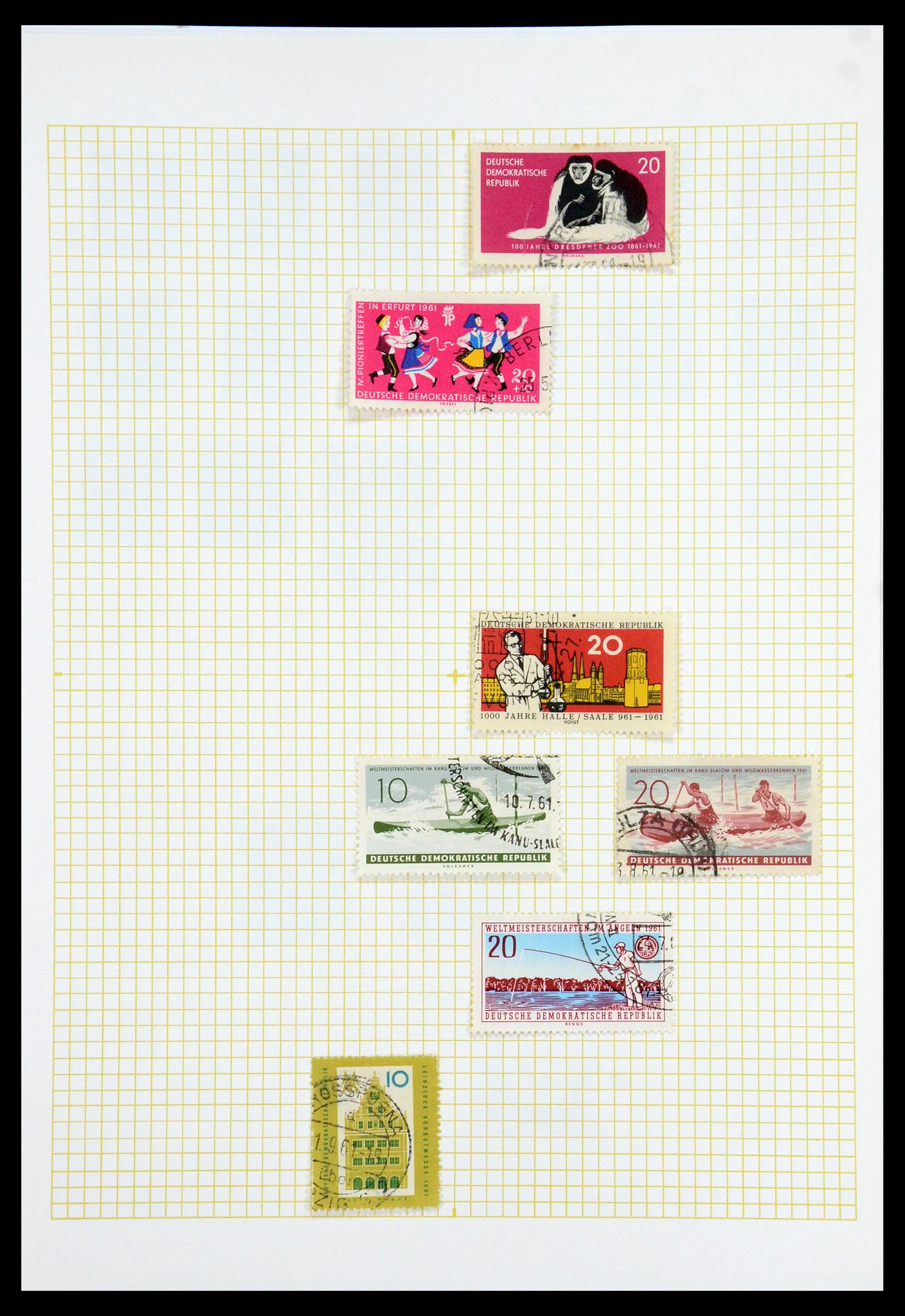 35387 050 - Postzegelverzameling 35387 Sovjet Zone en DDR 1945-1980.