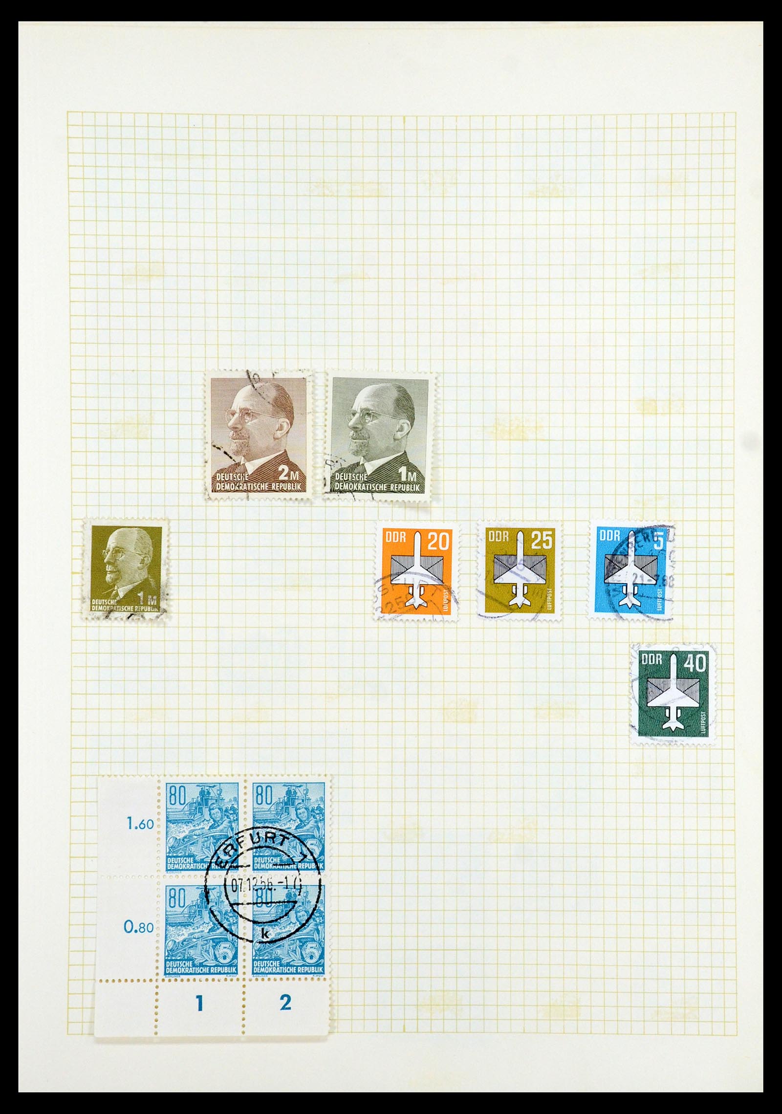 35387 060 - Postzegelverzameling 35387 Sovjet Zone en DDR 1945-1980.