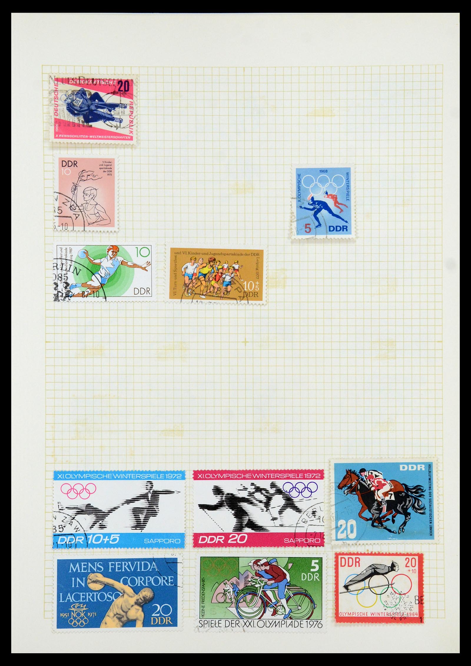 35387 062 - Postzegelverzameling 35387 Sovjet Zone en DDR 1945-1980.