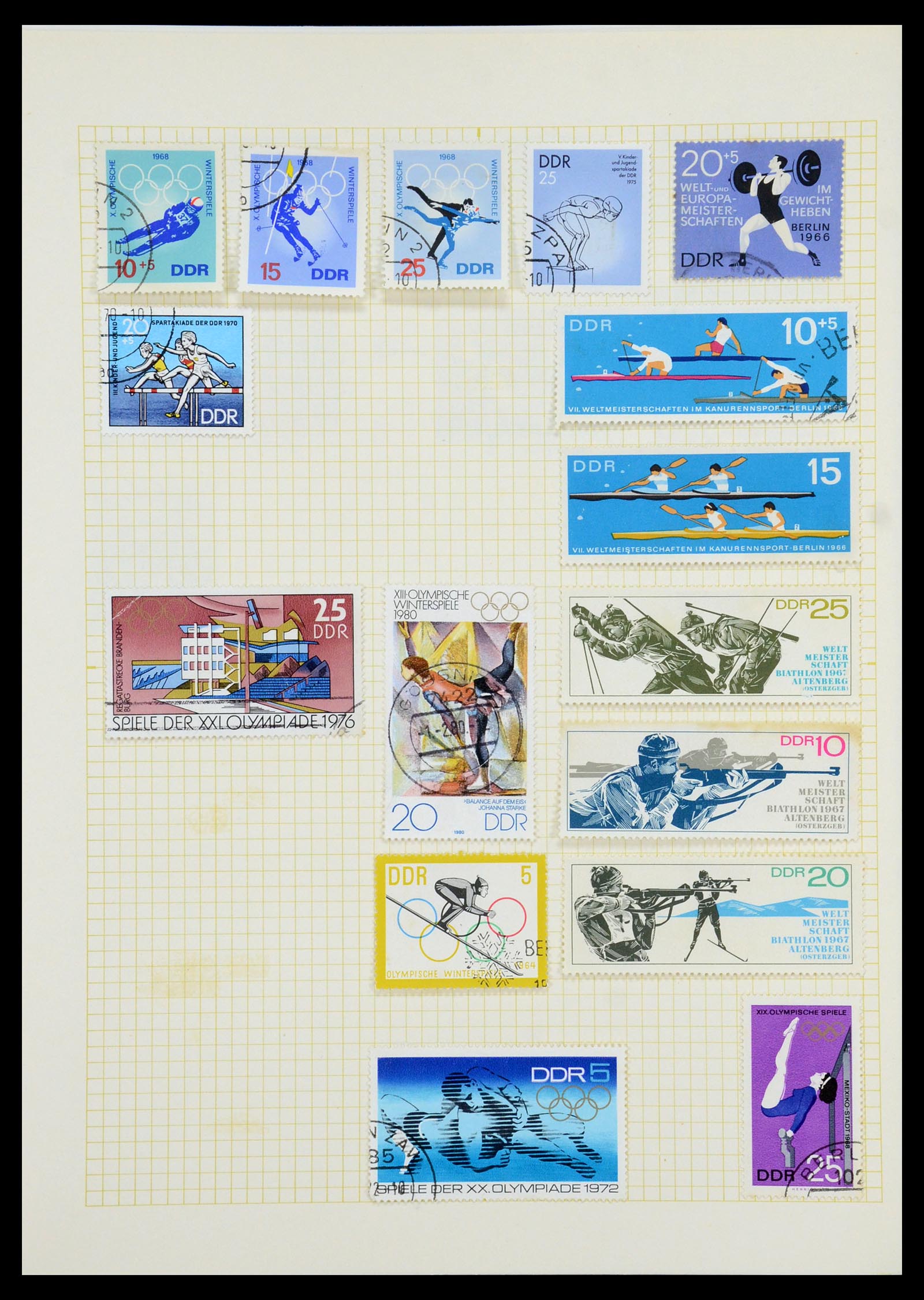 35387 064 - Postzegelverzameling 35387 Sovjet Zone en DDR 1945-1980.