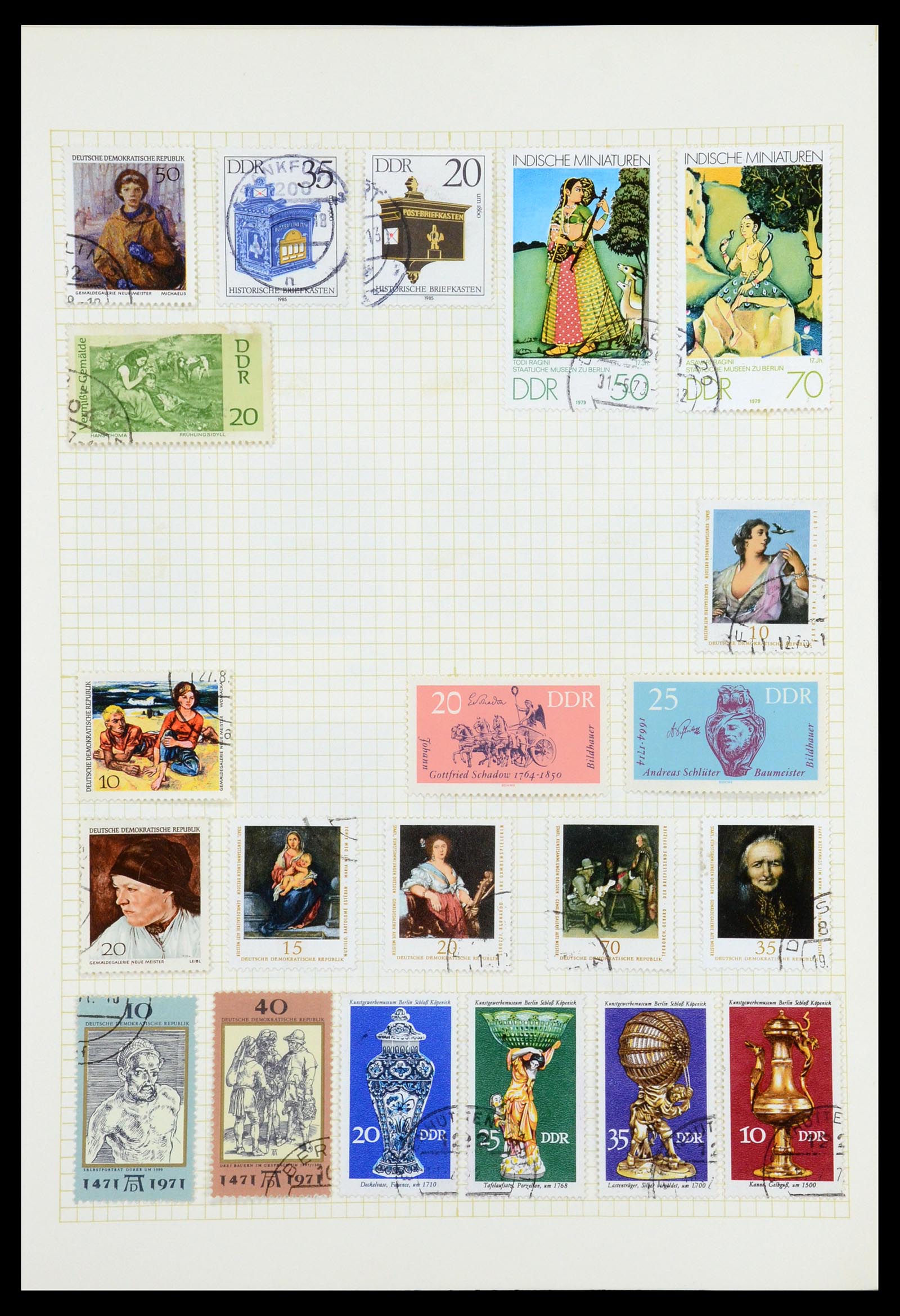 35387 066 - Postzegelverzameling 35387 Sovjet Zone en DDR 1945-1980.