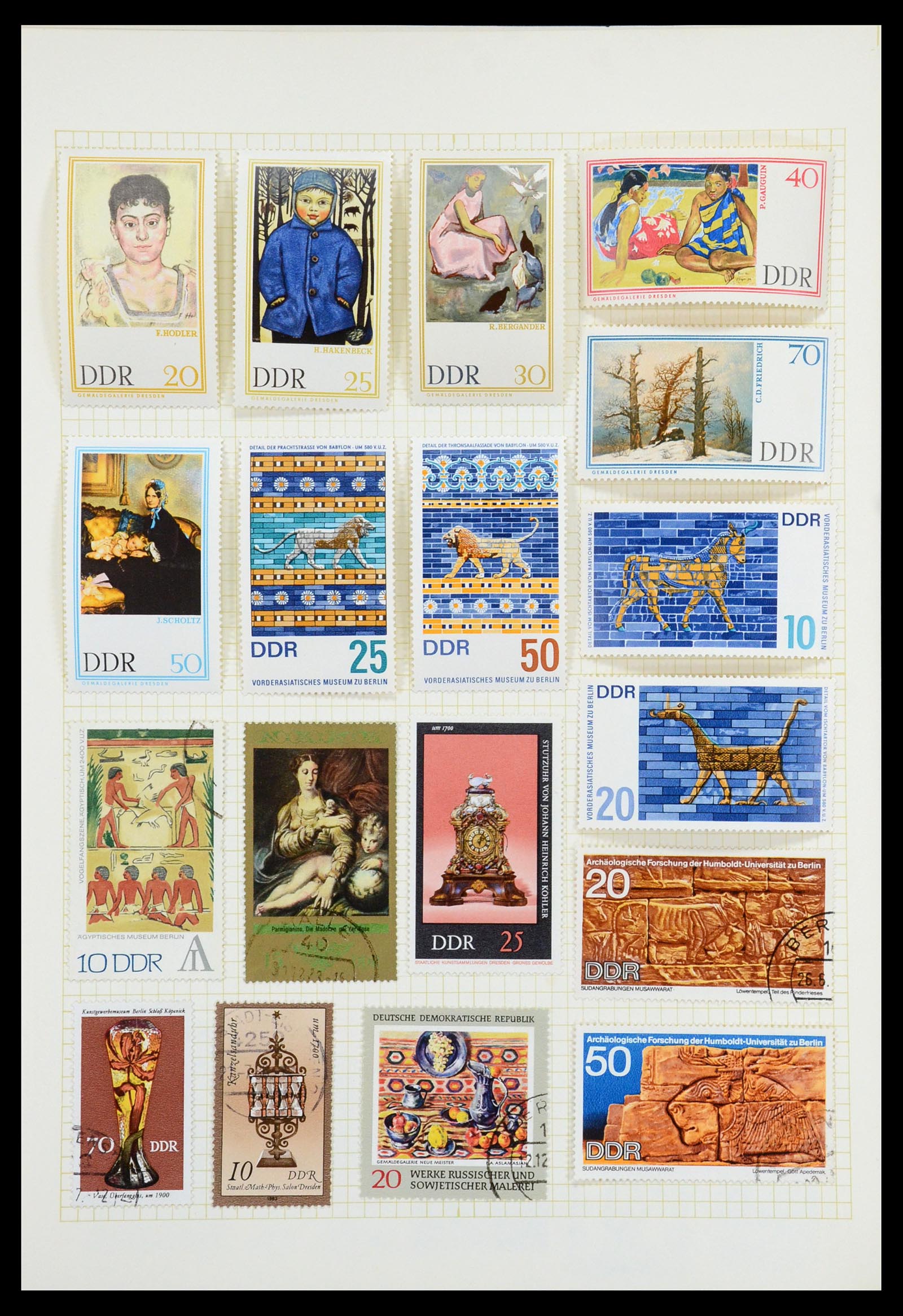 35387 067 - Postzegelverzameling 35387 Sovjet Zone en DDR 1945-1980.