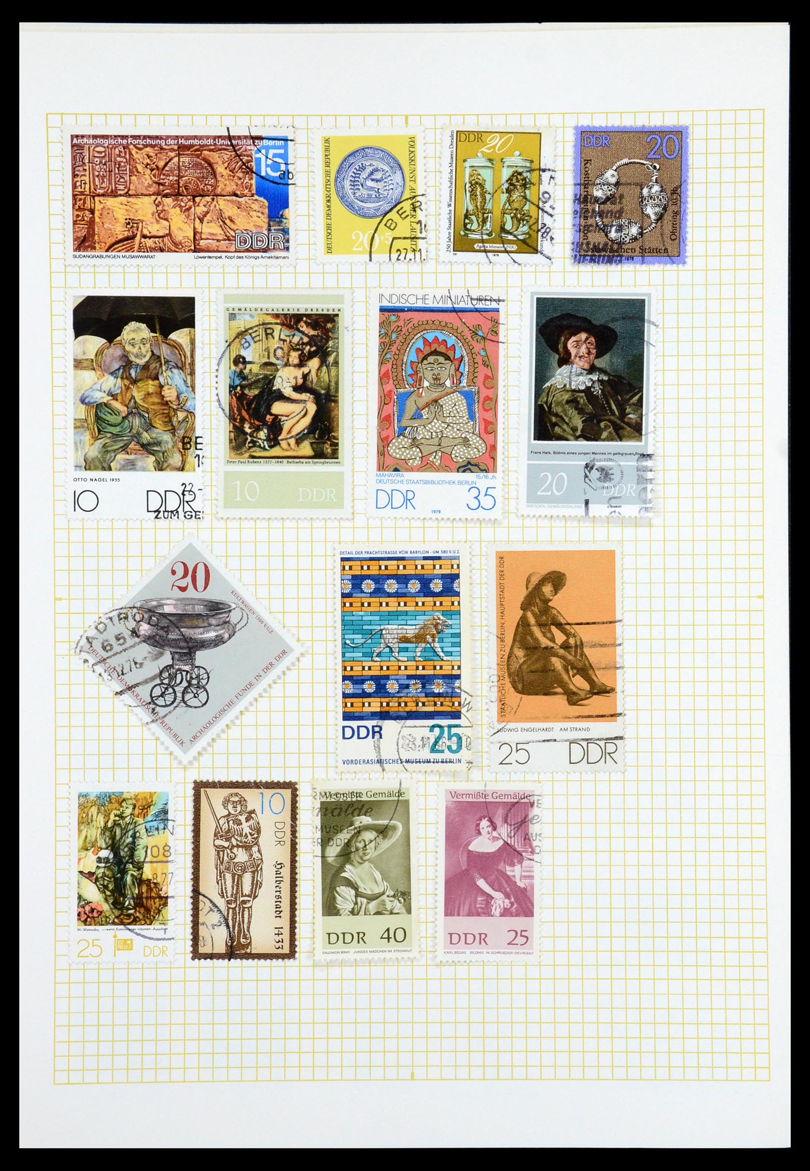35387 070 - Postzegelverzameling 35387 Sovjet Zone en DDR 1945-1980.