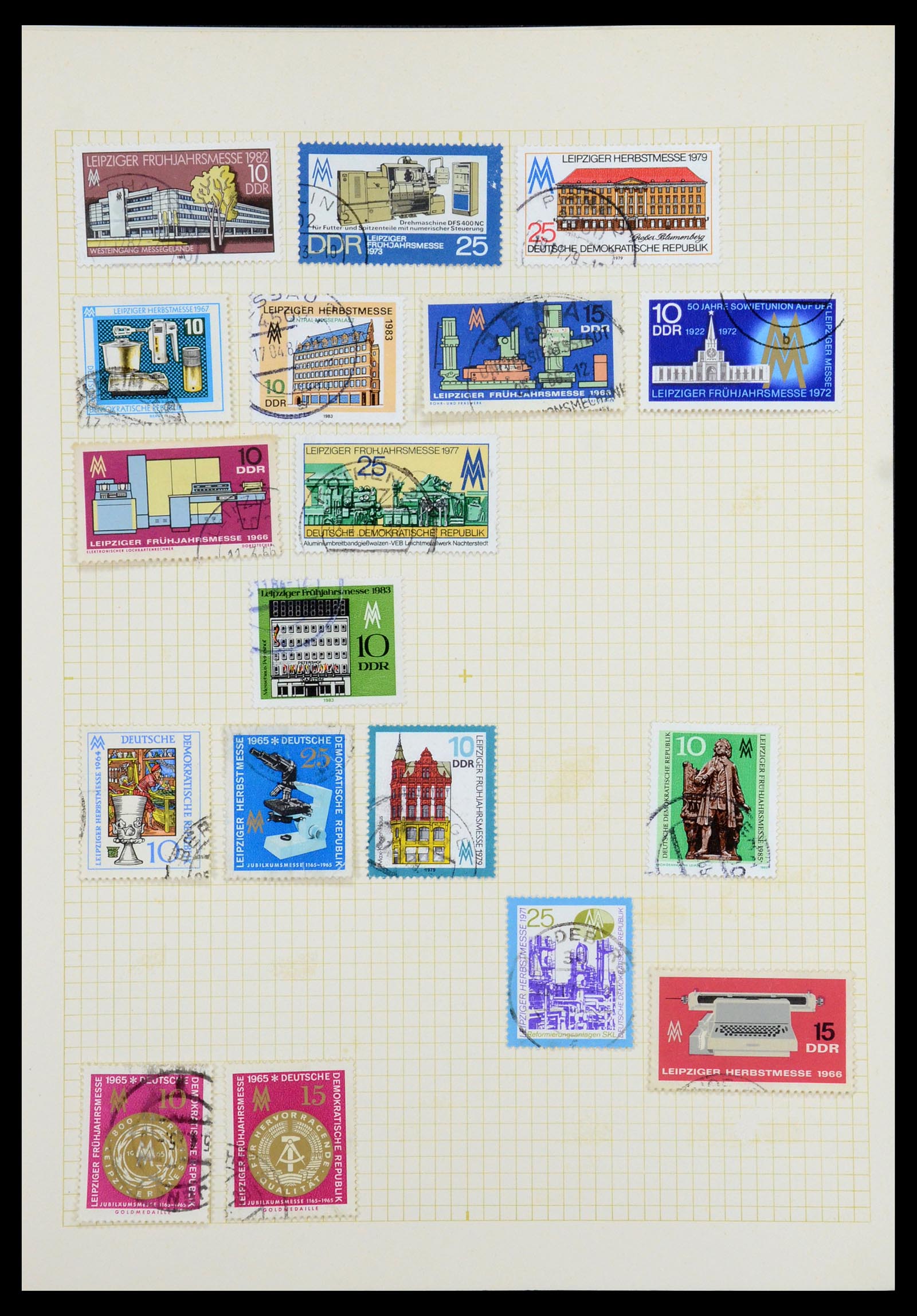 35387 078 - Postzegelverzameling 35387 Sovjet Zone en DDR 1945-1980.